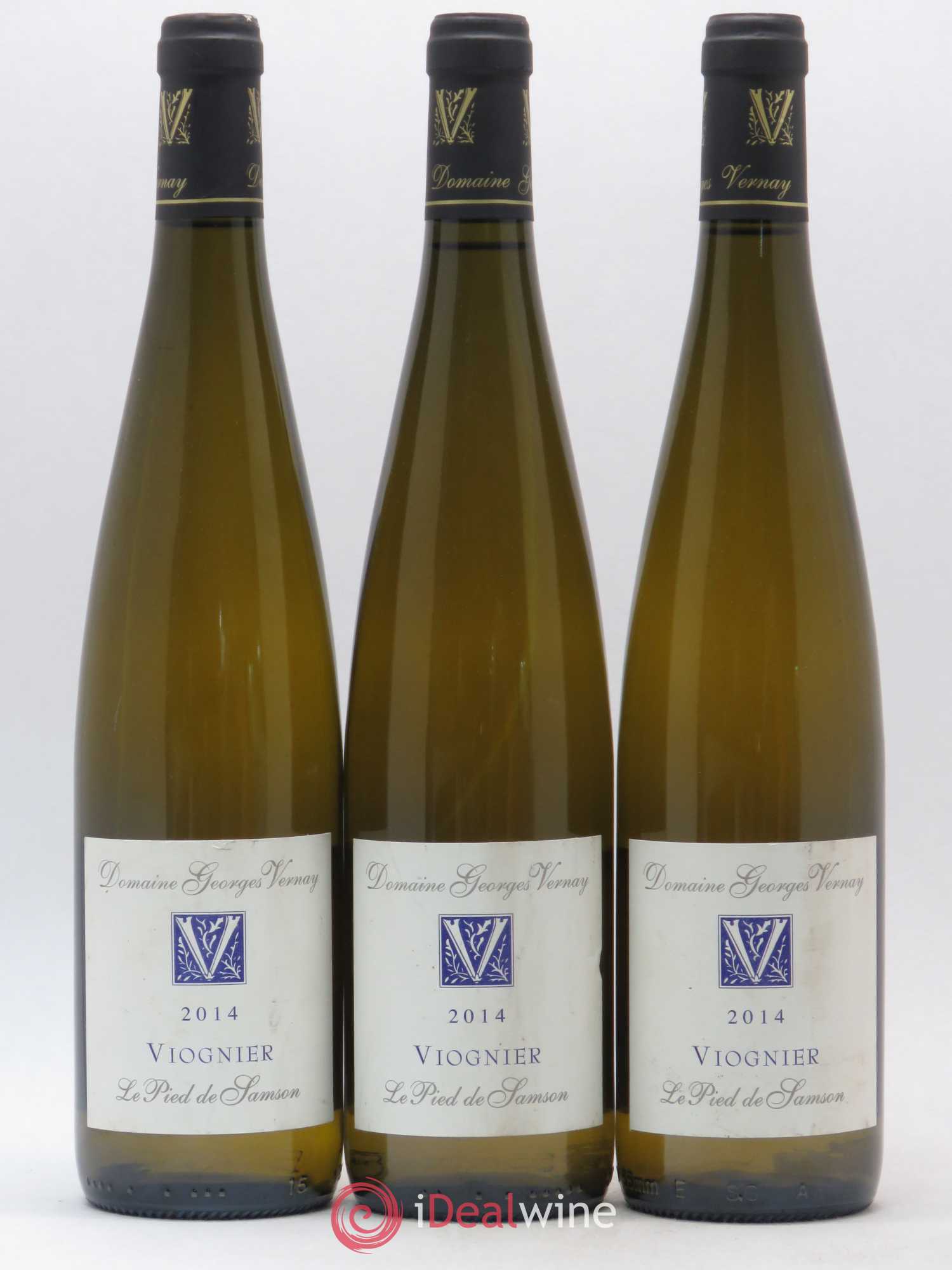 Collines Rhodaniennes Le Pied de Samson Georges Vernay 2014 - Lot de 3 bouteilles - 0