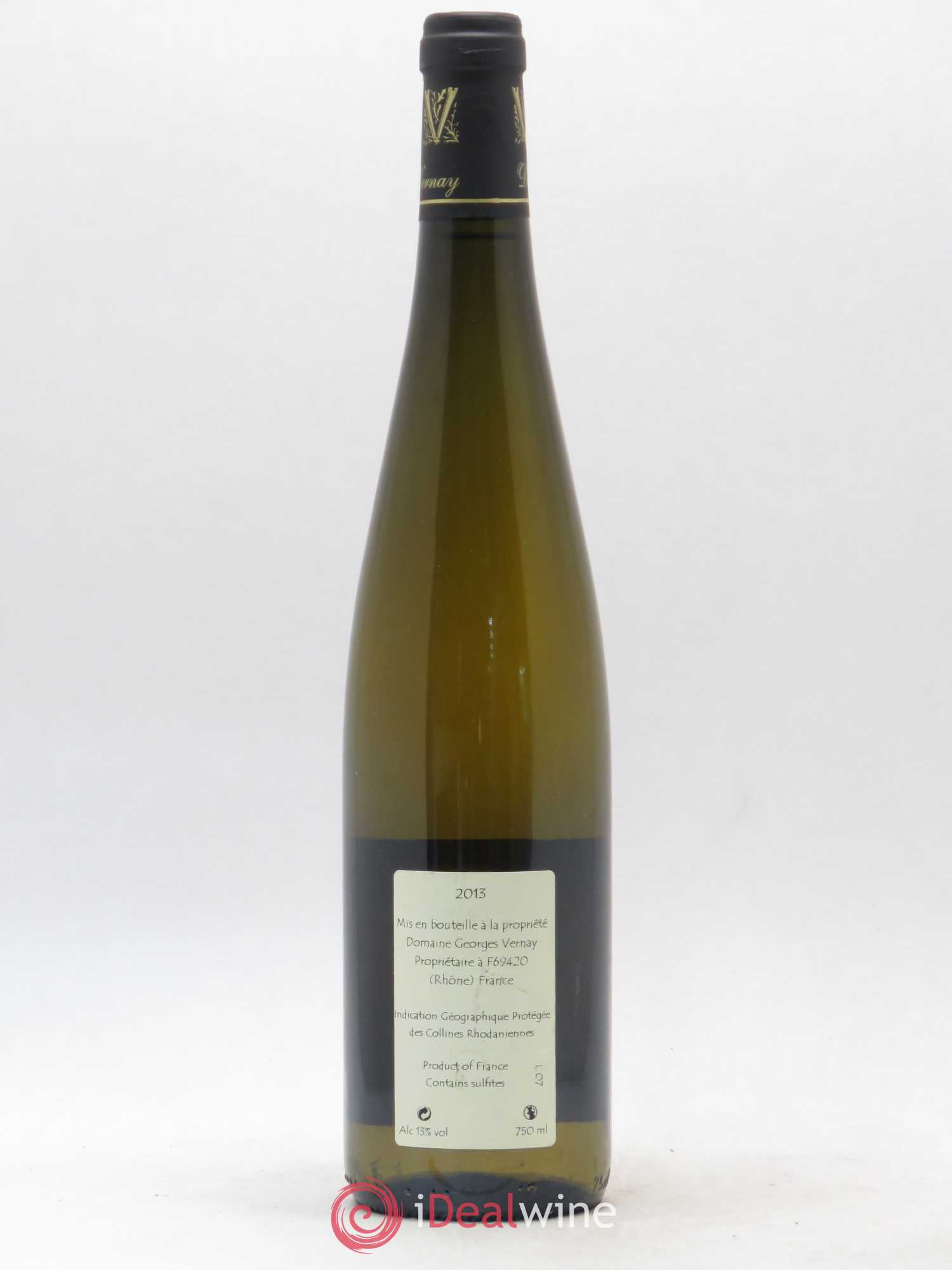 Collines Rhodaniennes Le Pied de Samson Georges Vernay (sans prix de réserve) 2013 - Lot de 1 bouteille - 1