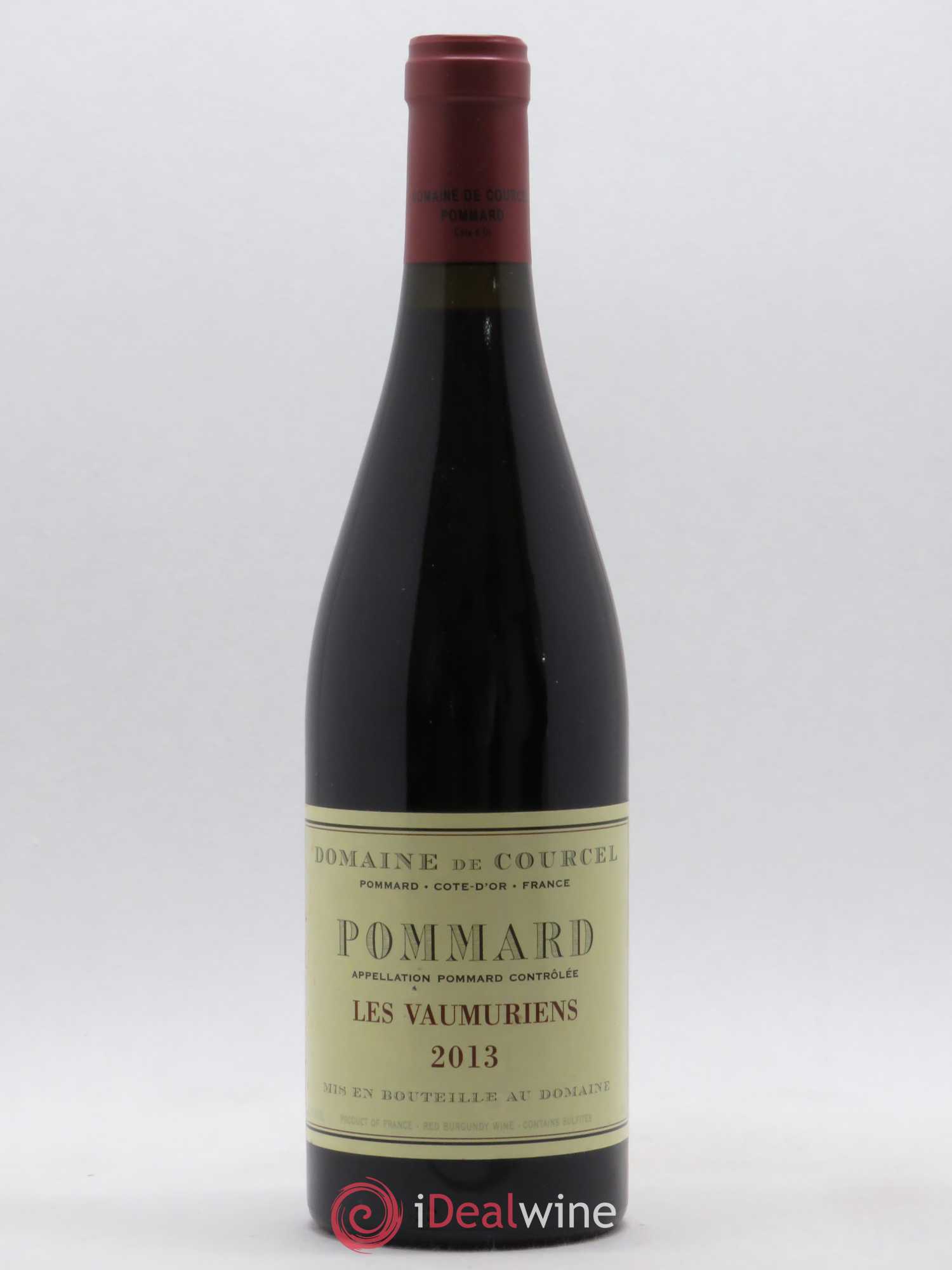 Pommard Les Vaumuriens de Courcel (Domaine) 2013 - Lot de 1 bouteille - 0