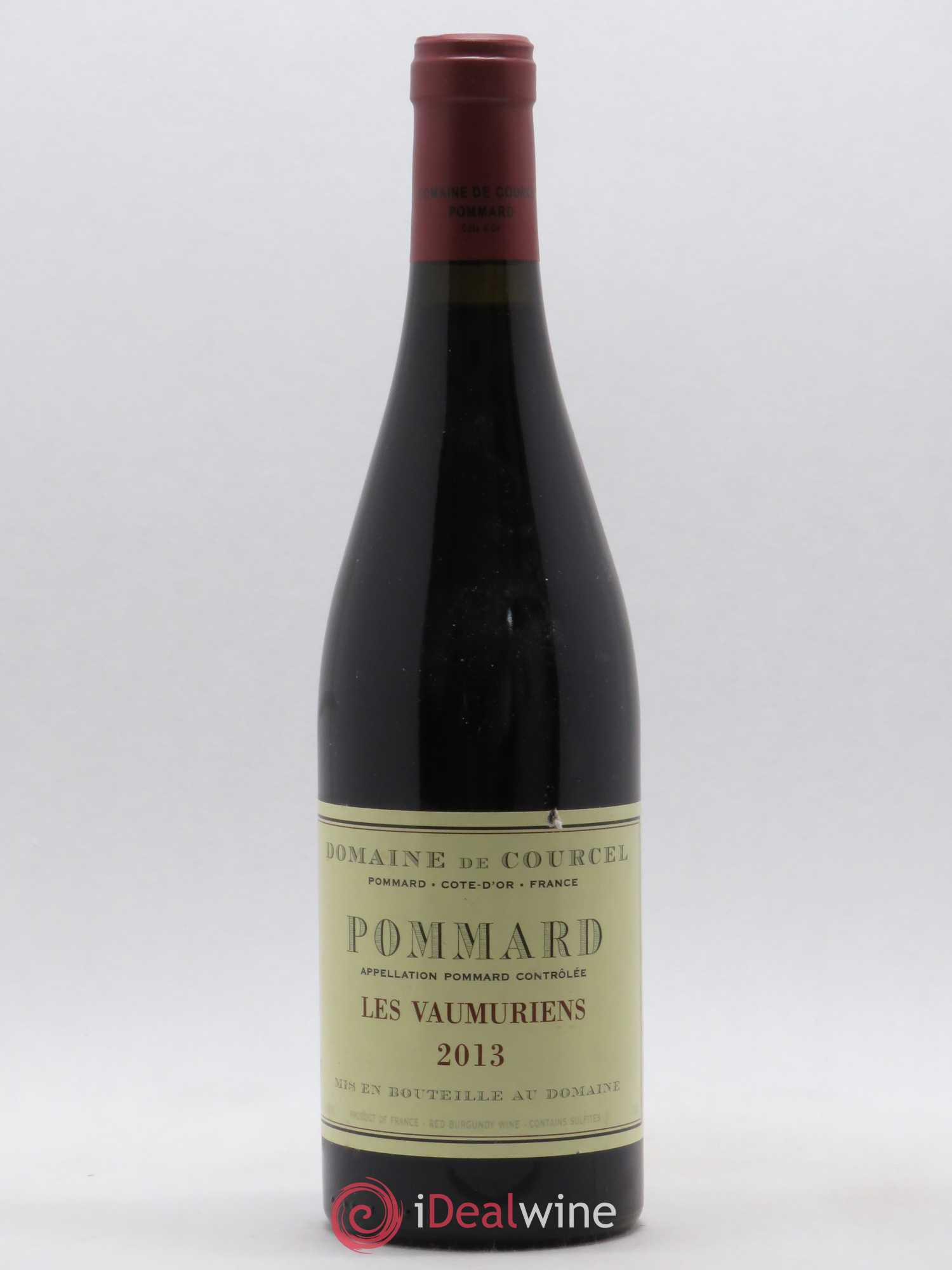 Pommard Les Vaumuriens de Courcel (Domaine) 2013 - Lot de 1 bouteille - 0