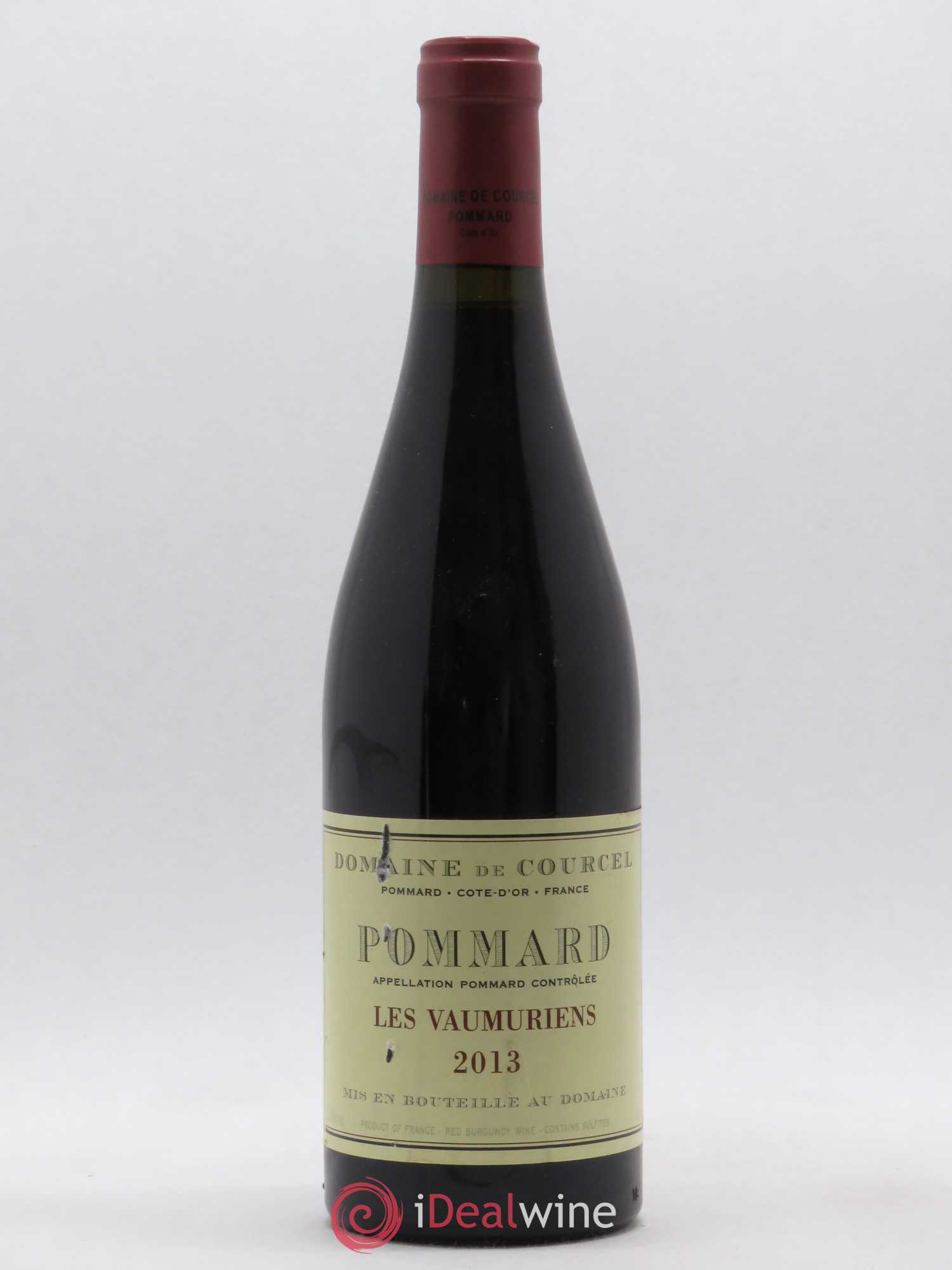 Pommard Les Vaumuriens de Courcel (Domaine) 2013 - Lot de 1 bouteille - 0