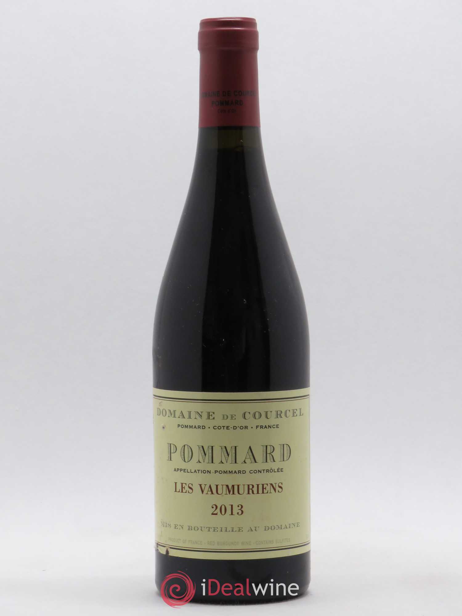 Pommard Les Vaumuriens de Courcel (Domaine) 2013 - Lot de 1 bouteille - 0