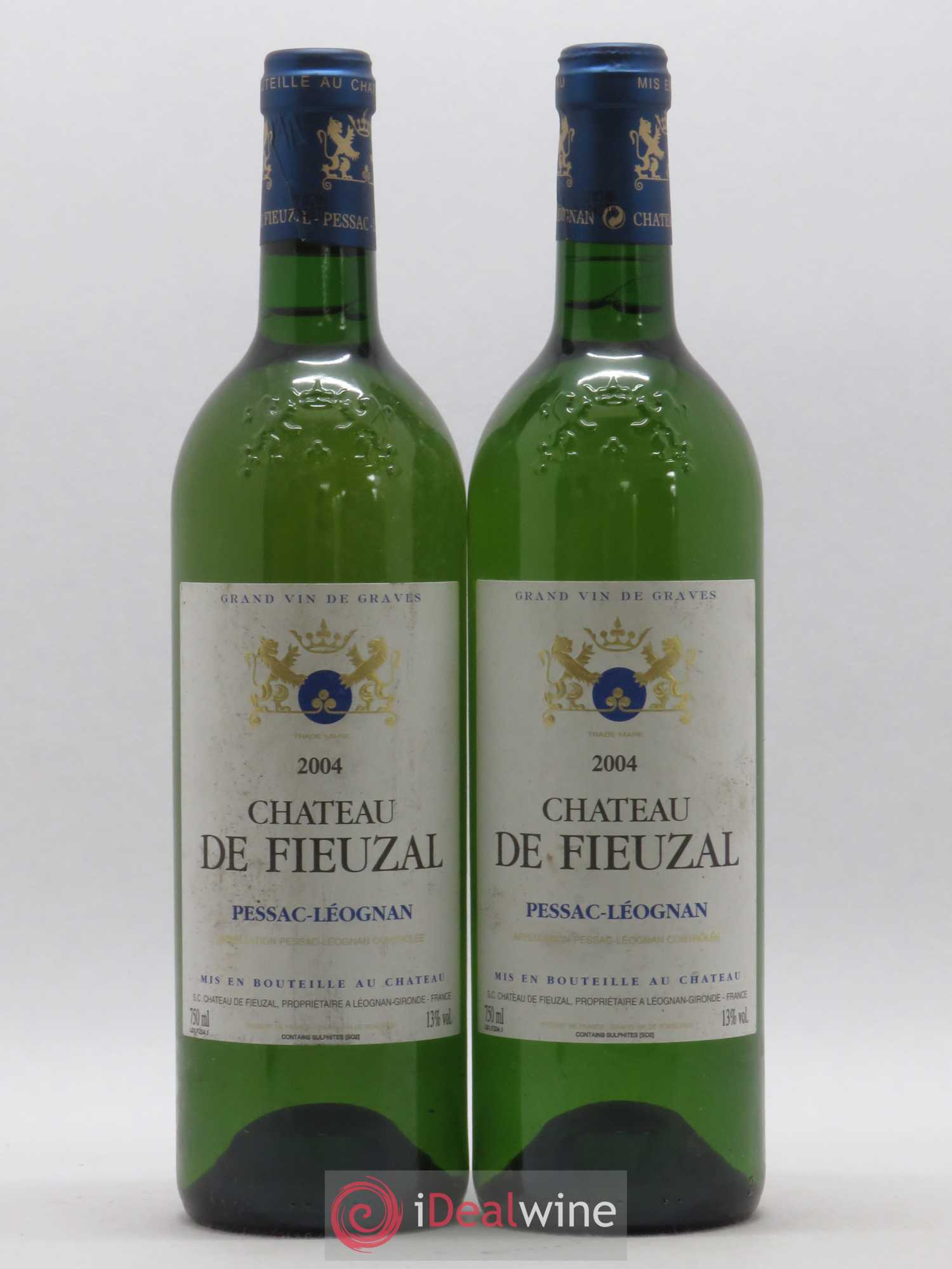 Château de Fieuzal 2004 - Lot de 2 bouteilles - 0