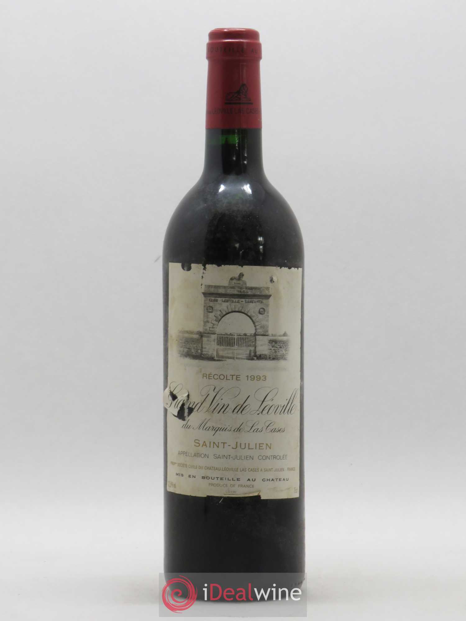 Château Léoville Las Cases 2ème Grand Cru Classé 1993 - Lot de 1 bouteille - 0