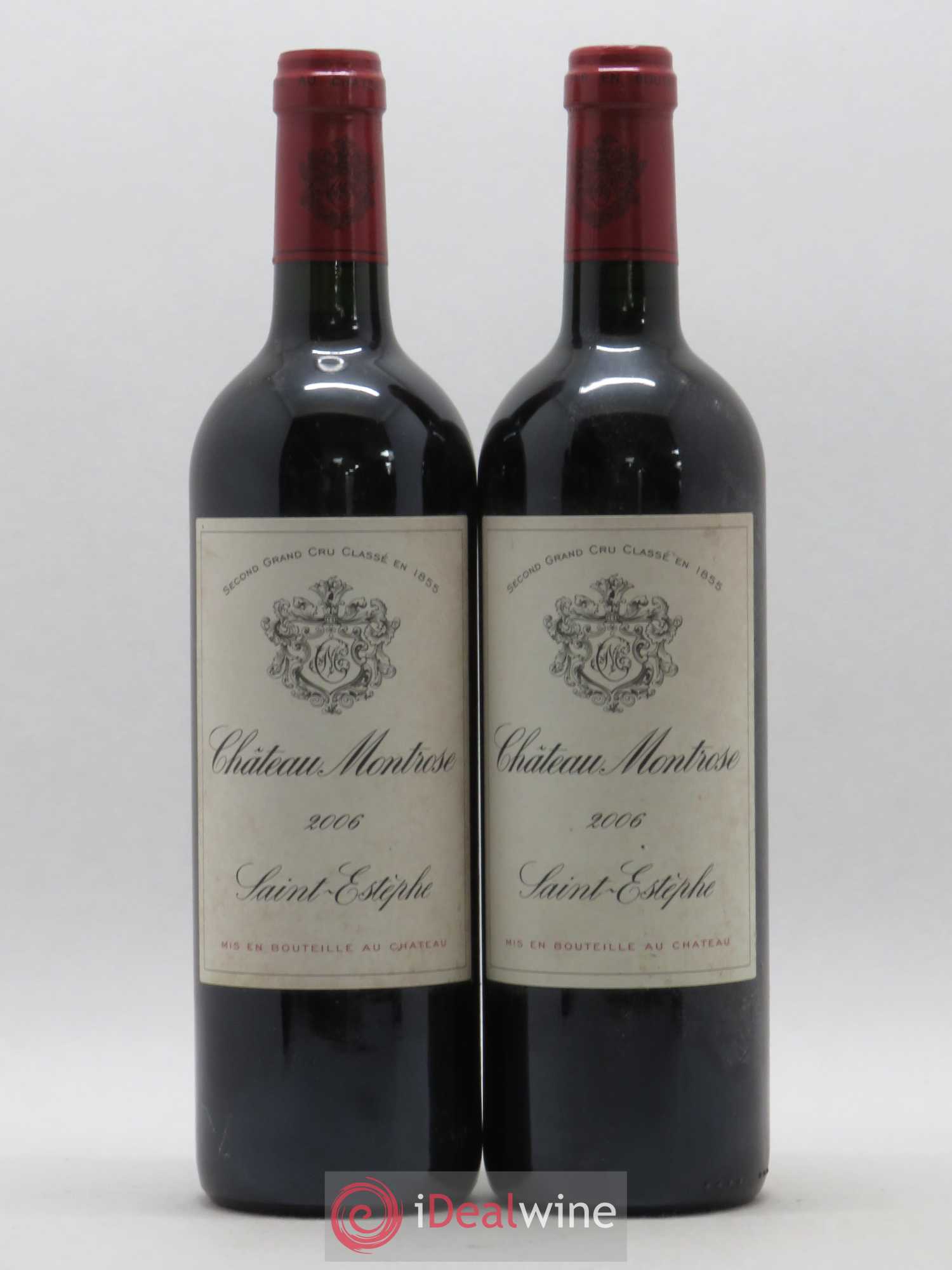 Château Montrose 2ème Grand Cru Classé 2006 - Lot de 2 bouteilles - 0