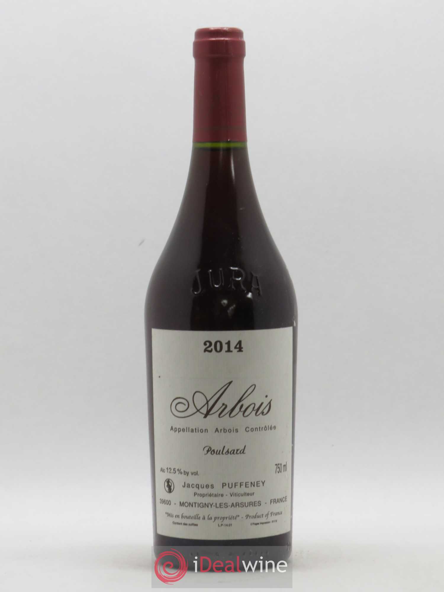 Arbois Poulsard Jacques Puffeney 2014 - Lot de 1 bouteille - 0