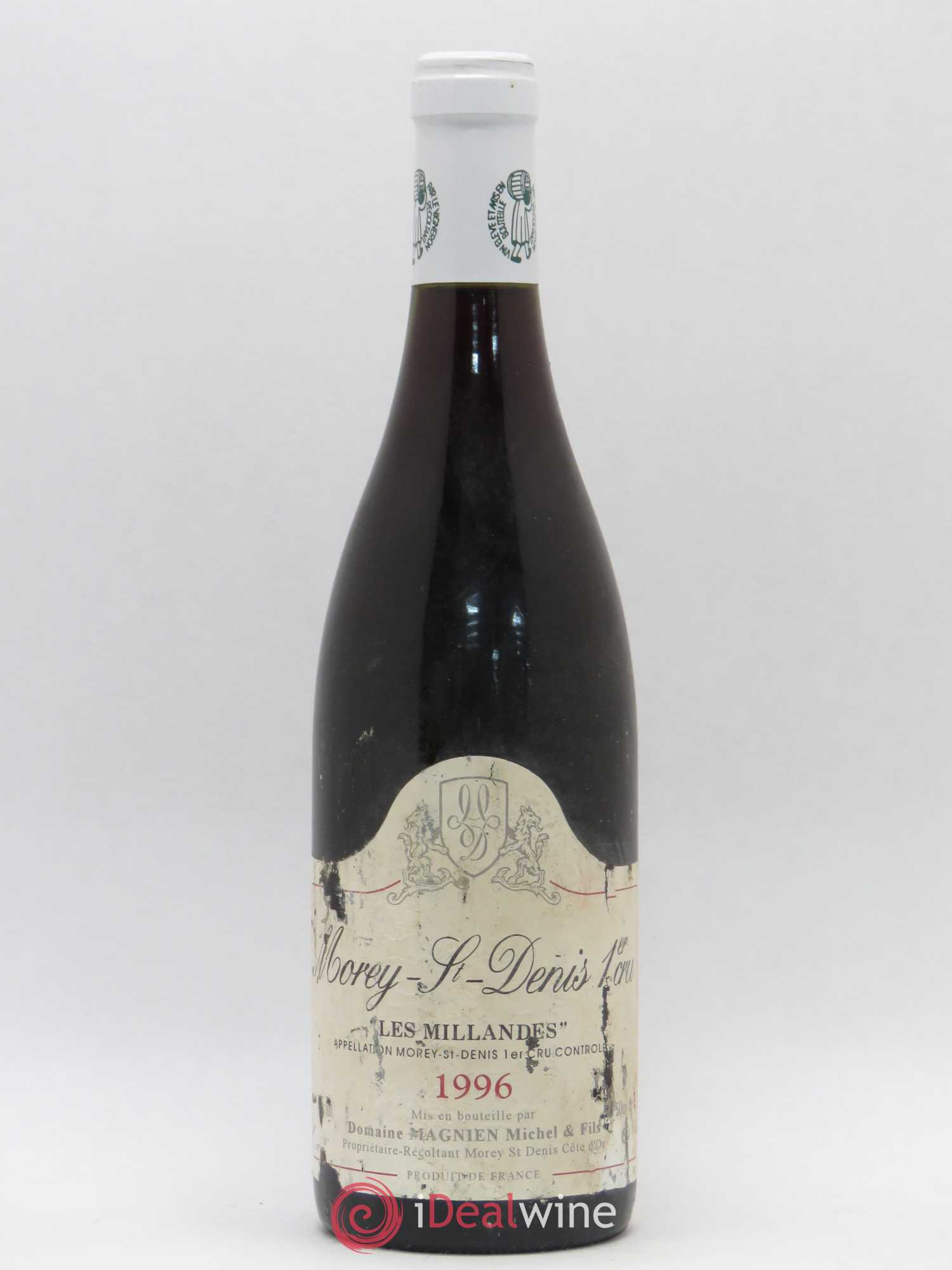 Morey-Saint-Denis 1er Cru Les Millandes Domaine Michel Magnien 1996 - Posten von 1 Flasche - 0