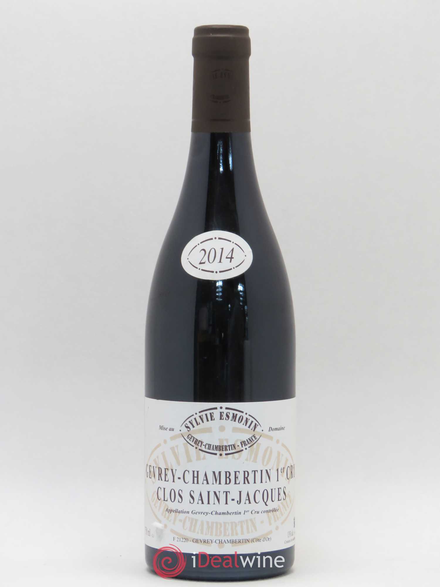Gevrey-Chambertin 1er Cru Clos Saint Jacques Sylvie Esmonin 2014 - Posten von 1 Flasche - 0