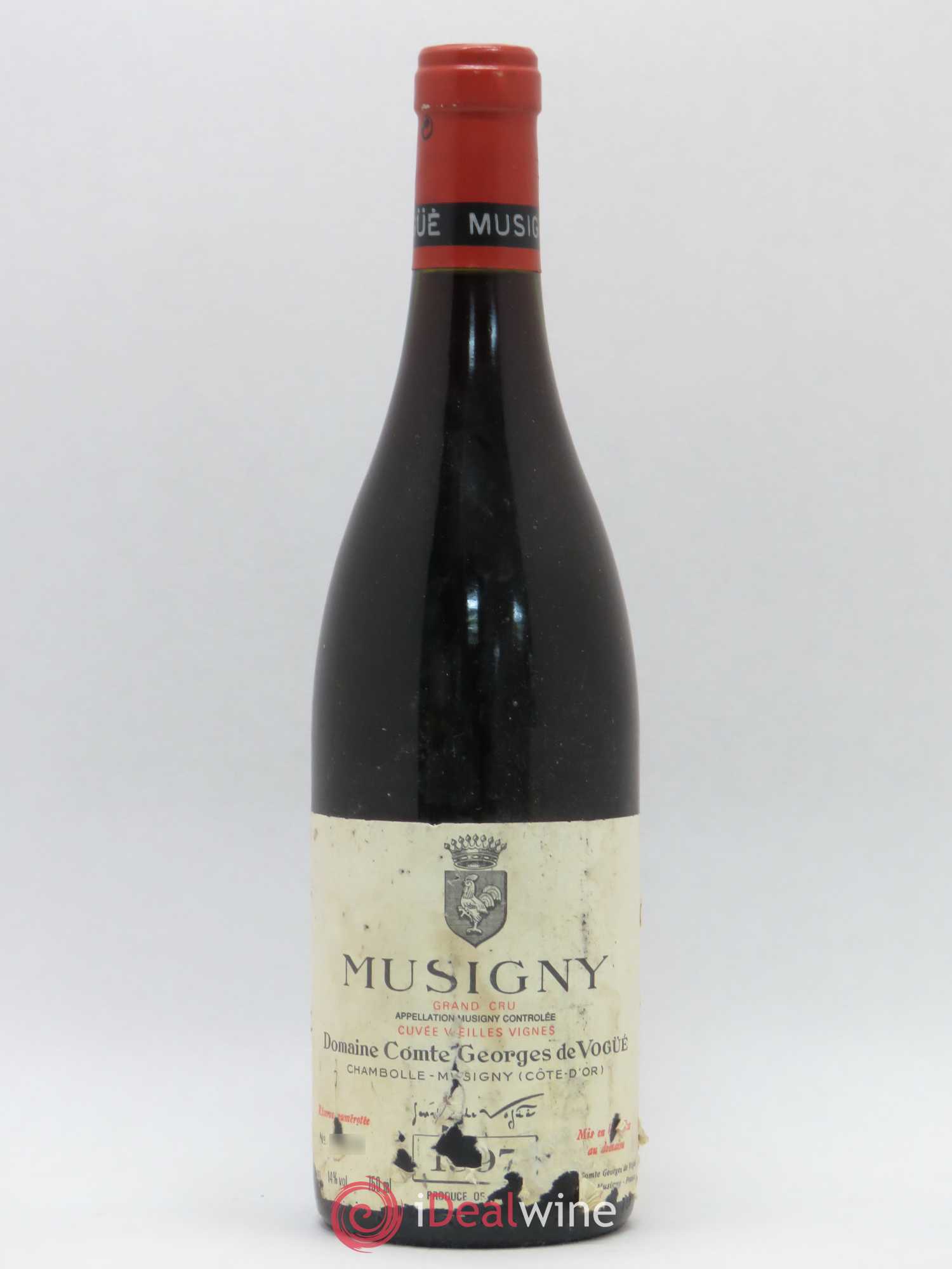 Musigny Grand Cru Cuvée Vieilles Vignes Comte Georges de Vogüé 1997 - Lot de 1 bouteille - 0