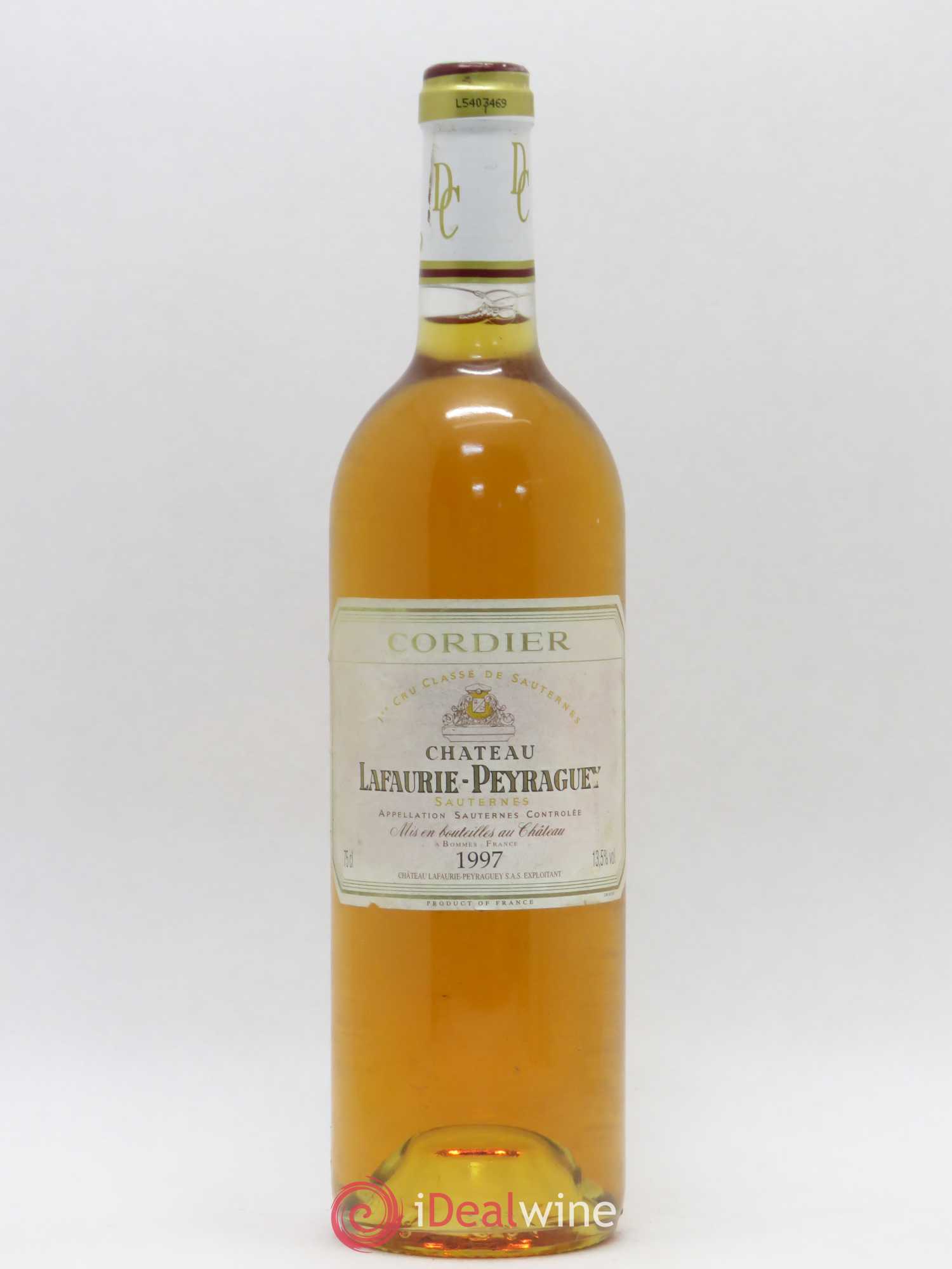 Château Lafaurie-Peyraguey 1er Grand Cru Classé 1997 - Lotto di 1 bottiglia - 0