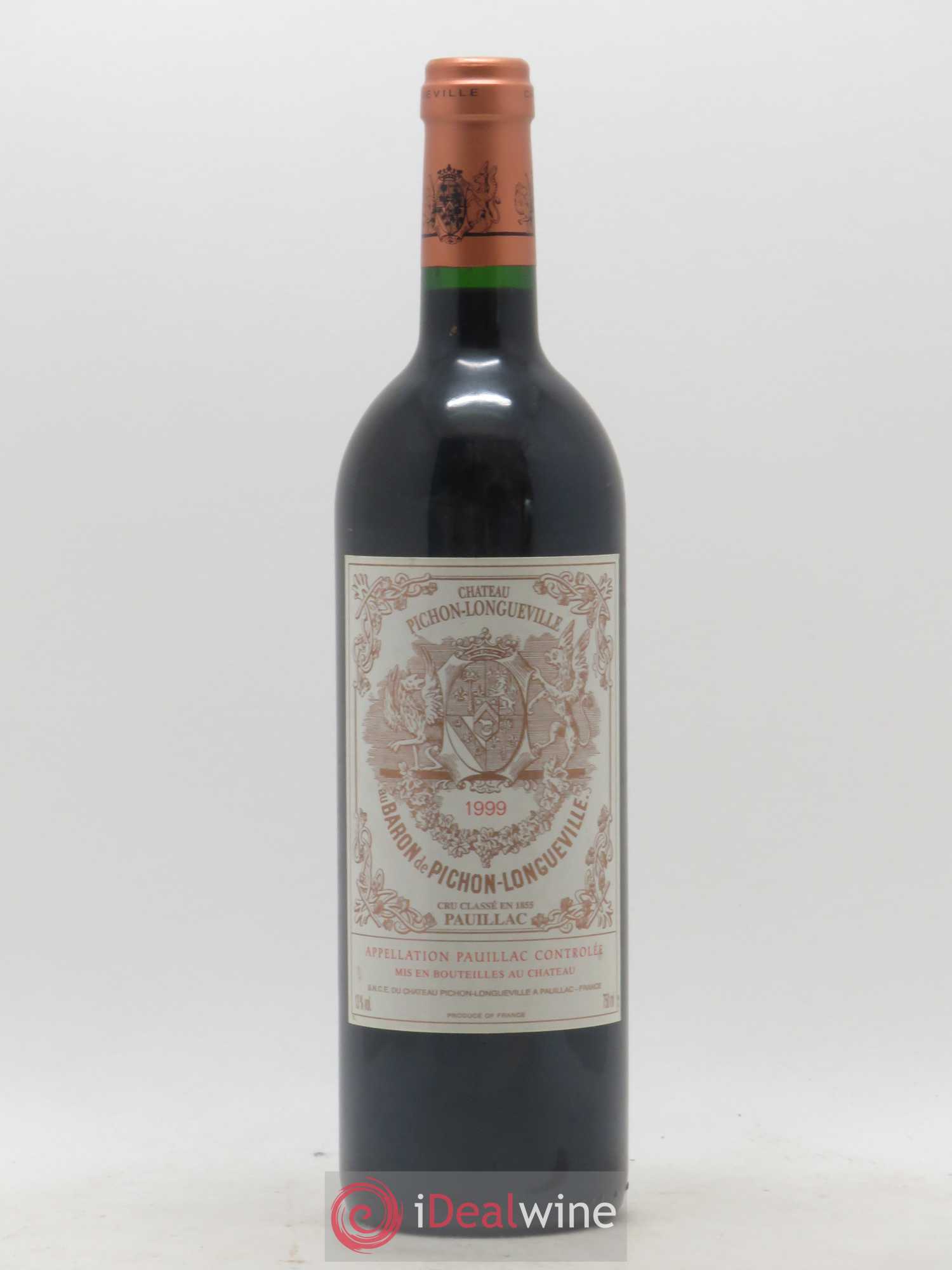 Pichon Longueville Baron 2ème Grand Cru Classé 1999 - Lot de 1 bouteille - 0