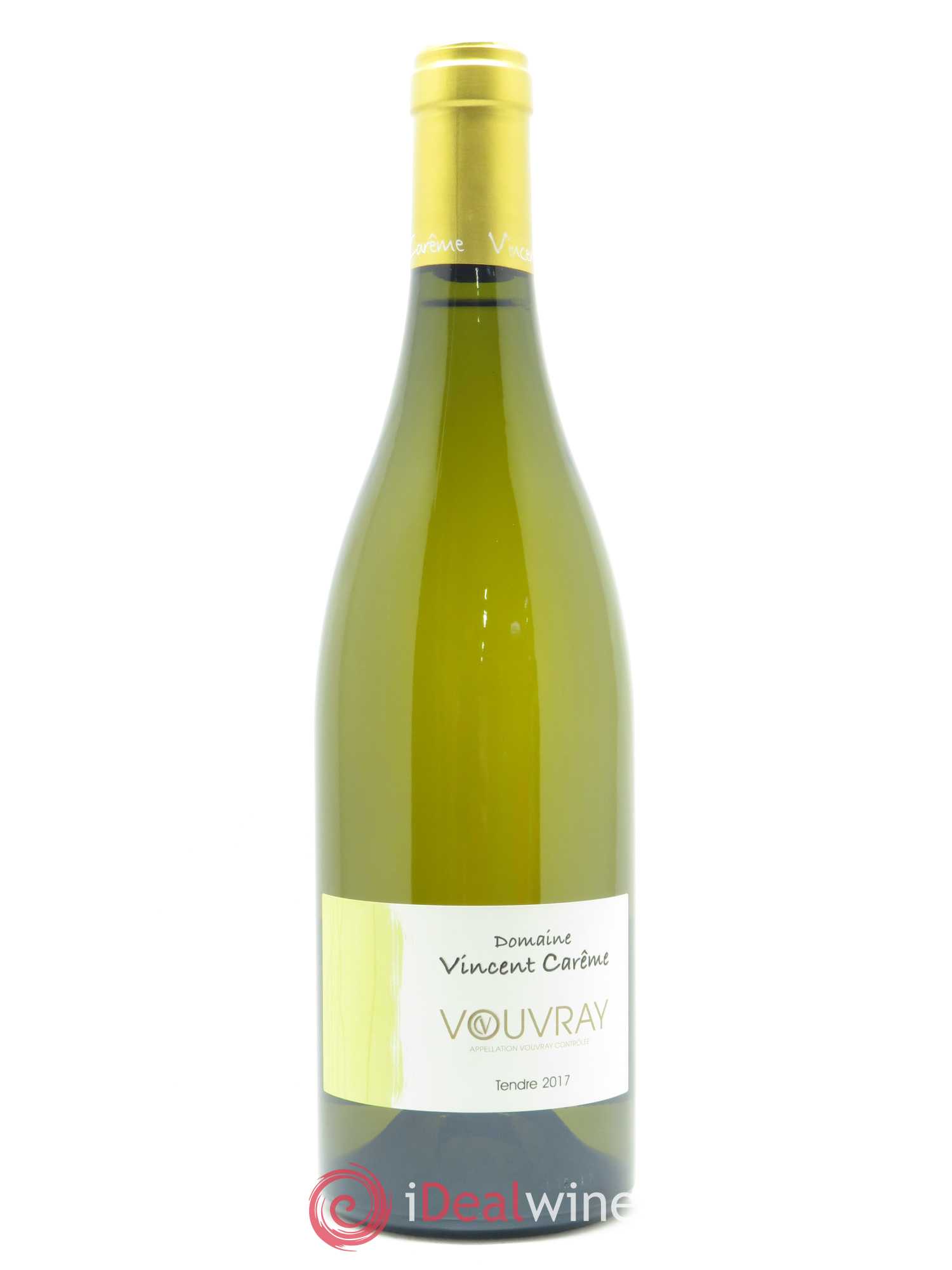Vouvray Tendre Domaine Vincent Carême 2017 - Lot de 1 bouteille - 0