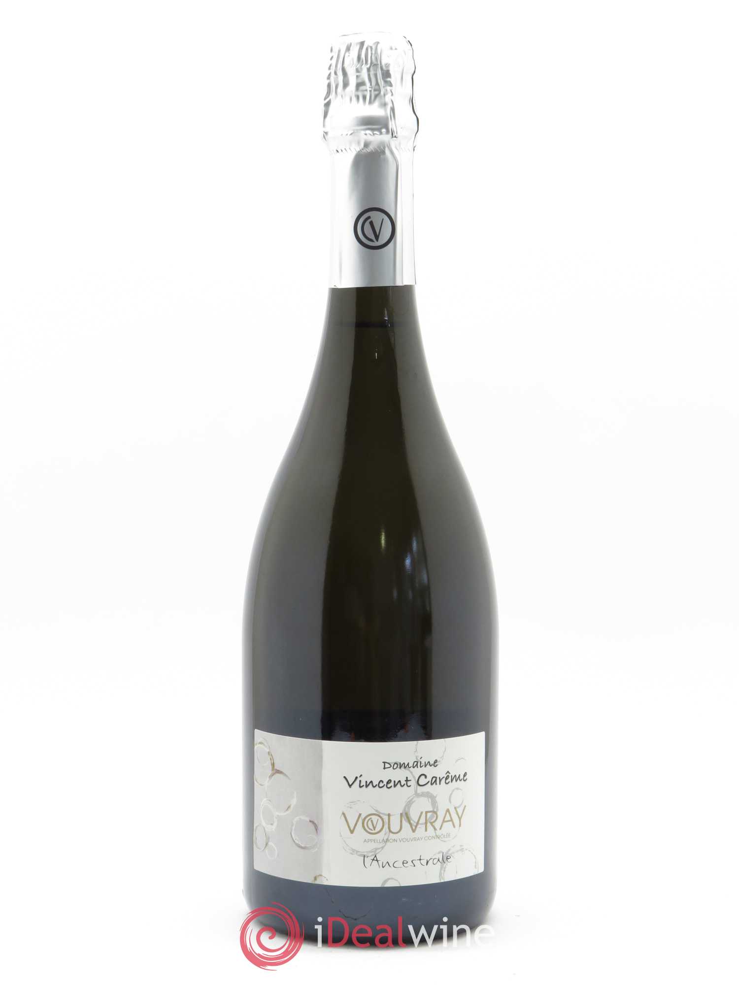 Vouvray Plaisir ancestral Brut Nature Domaine Vincent Carême 2017 - Lot de 1 bouteille - 0