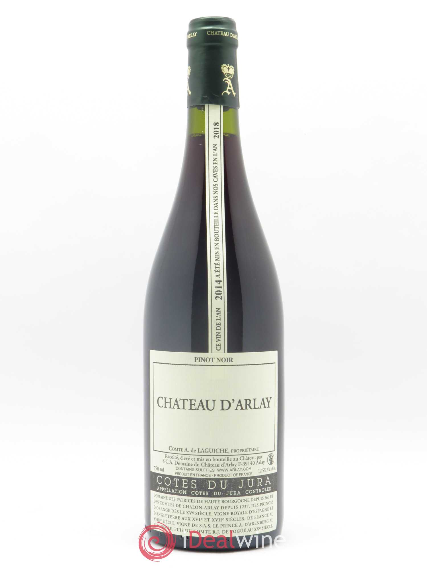 Côtes du Jura Château d'Arlay 2014 - Lot de 1 bouteille - 0
