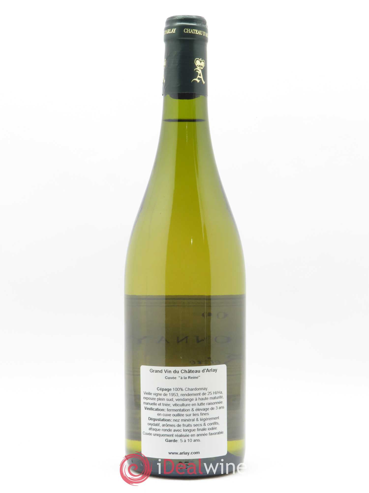 Côtes du Jura Chardonnay à la Reine Château d'Arlay 2009 - Lot de 1 bouteille - 1
