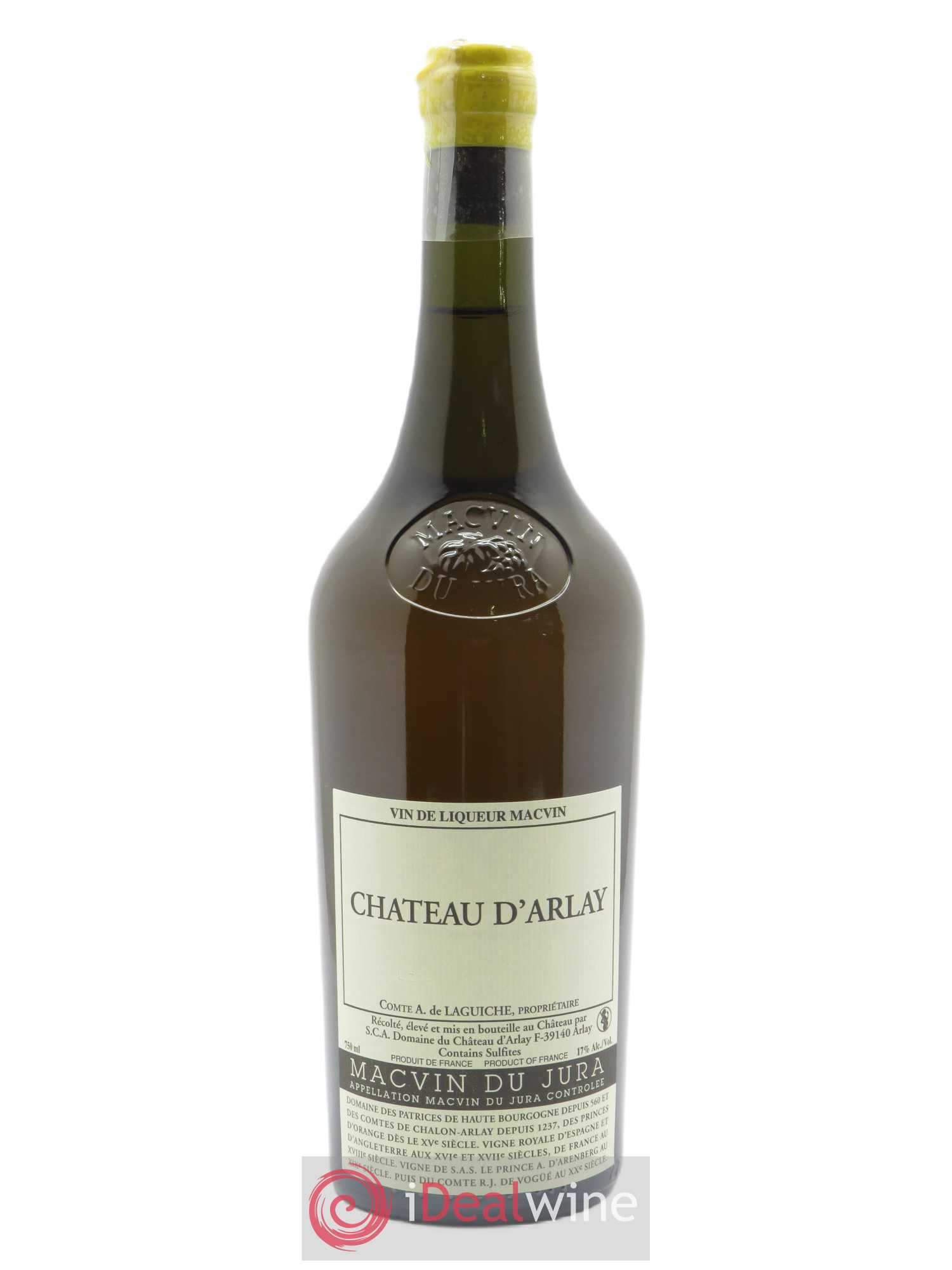 Macvin du Jura Château d'Arlay - Lot de 1 bouteille - 0