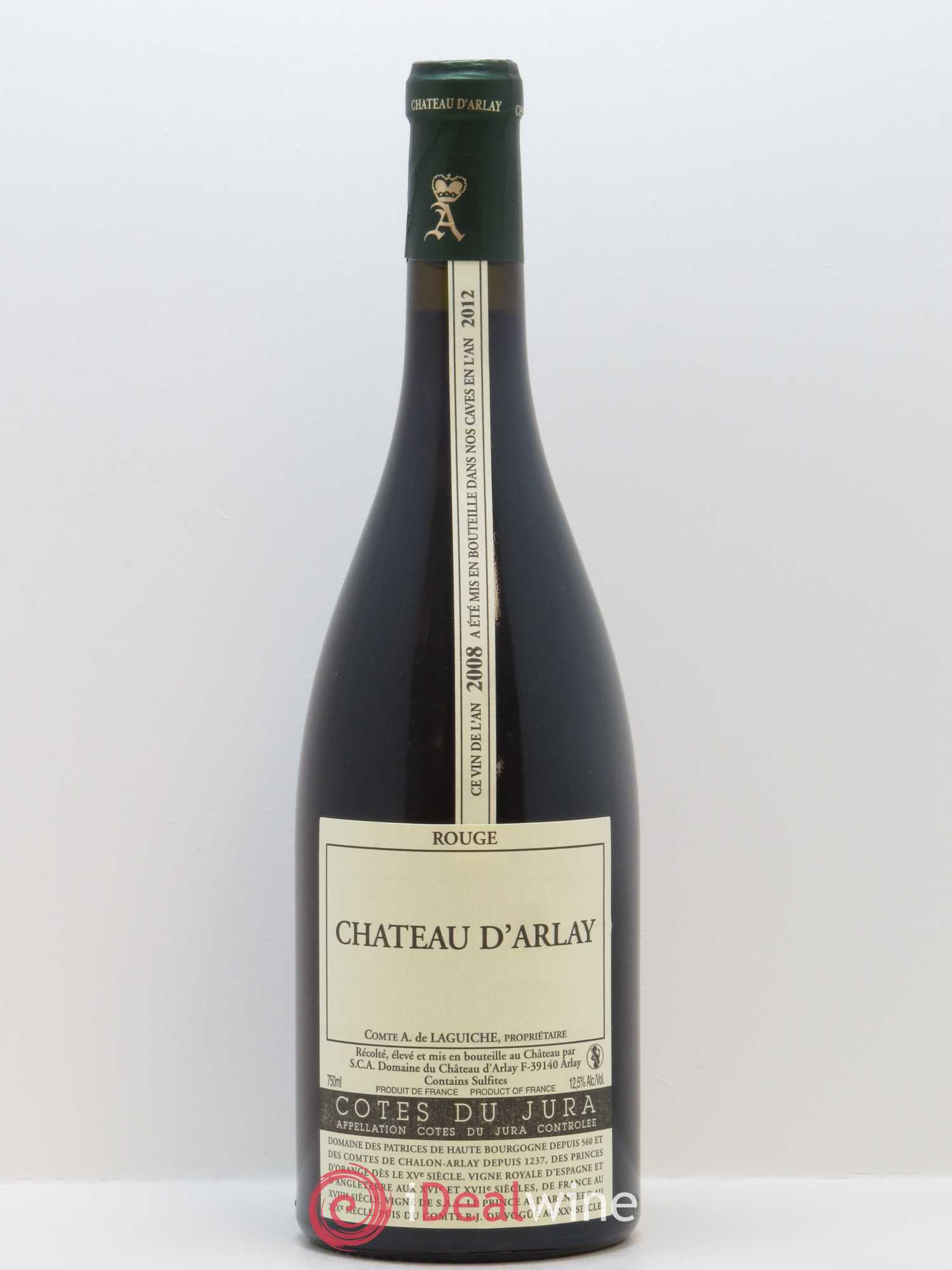 Côtes du Jura Château d'Arlay 2008 - Lot de 1 bouteille - 0