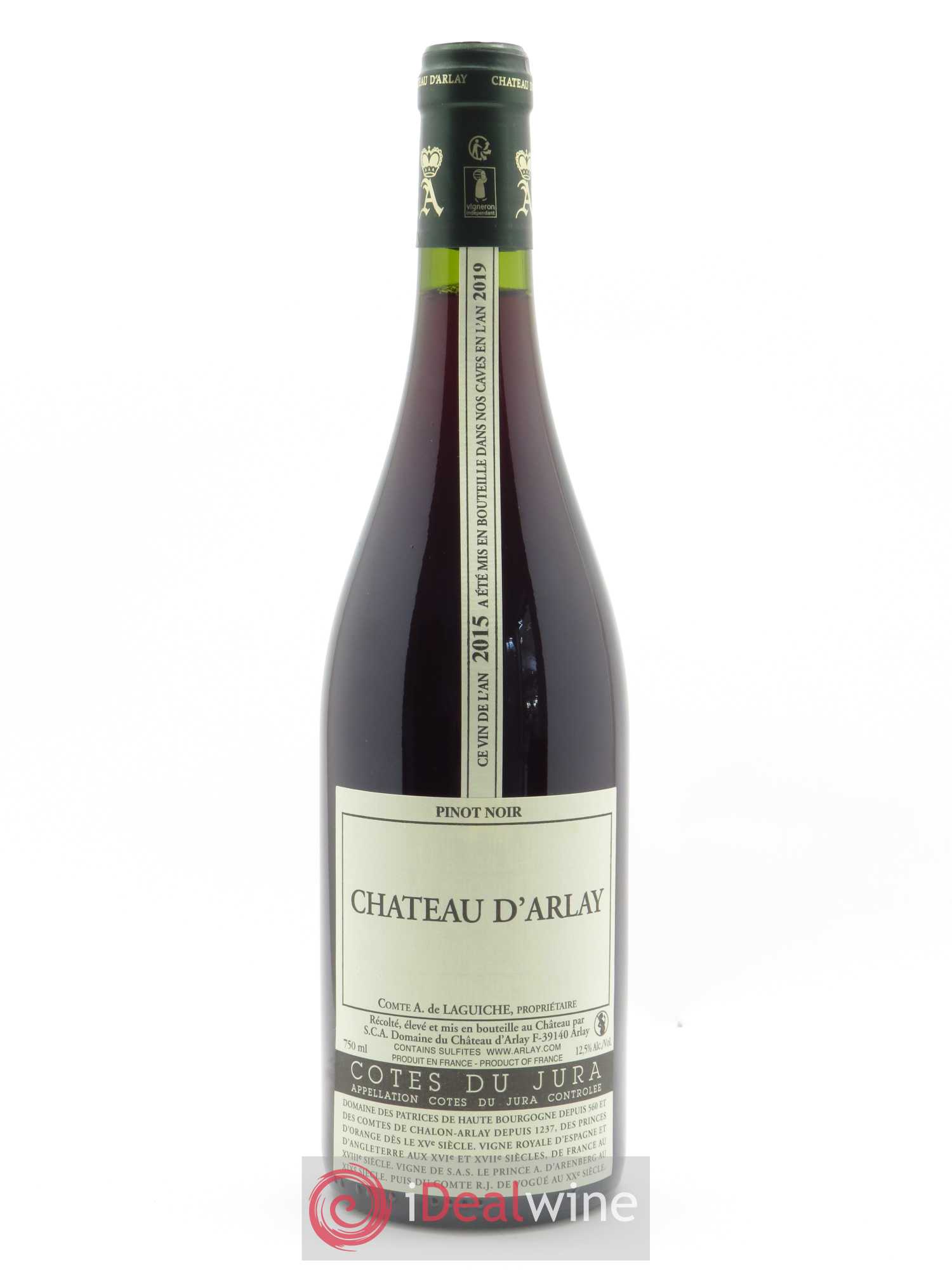 Côtes du Jura Château d'Arlay 2015 - Lot de 1 bouteille - 0