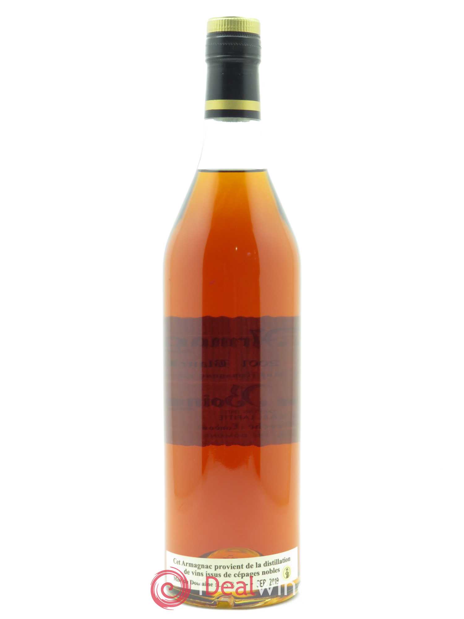 Bas-Armagnac Domaine Boingnères Folle Blanche Martine Lafitte (70cl) 2001 - Lot of 1 bottle - 1