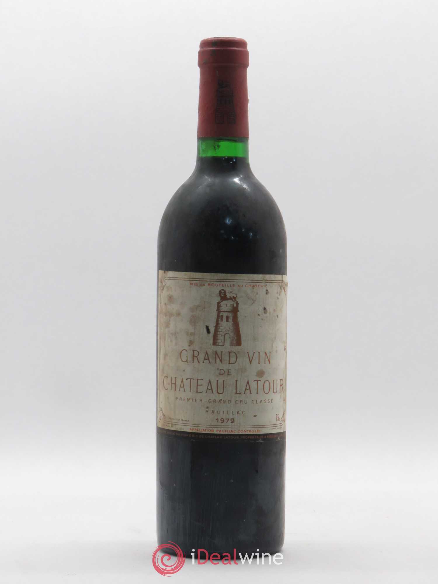 Château Latour 1er Grand Cru Classé 1979 - Lot de 1 bouteille - 0