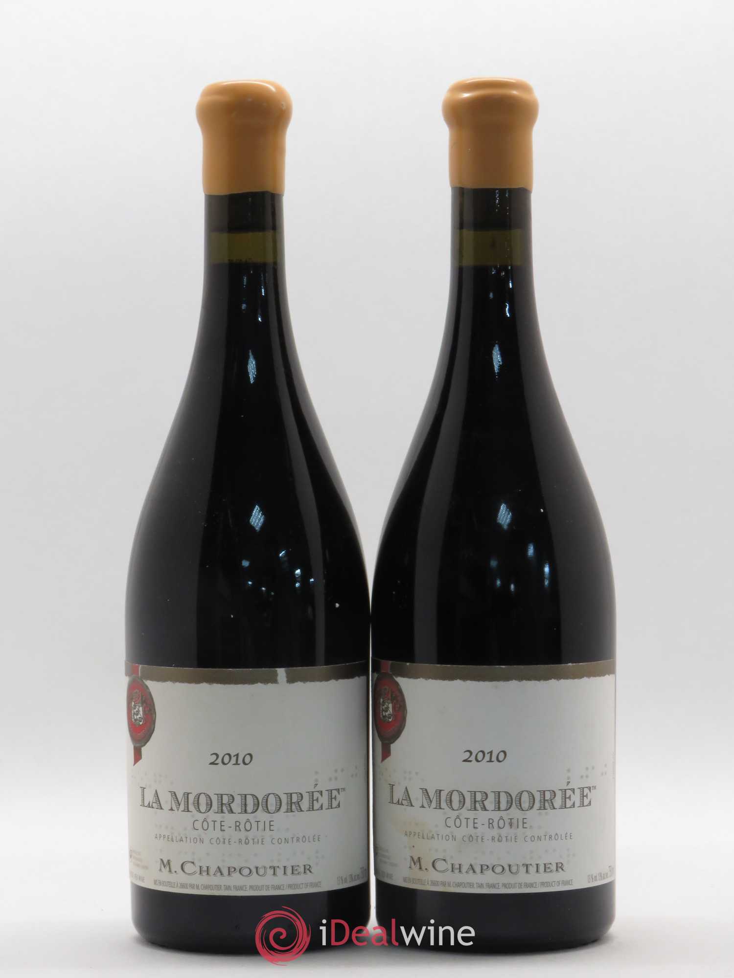 Côte-Rôtie La Mordorée Chapoutier 2010 - Lot de 2 bouteilles - 0