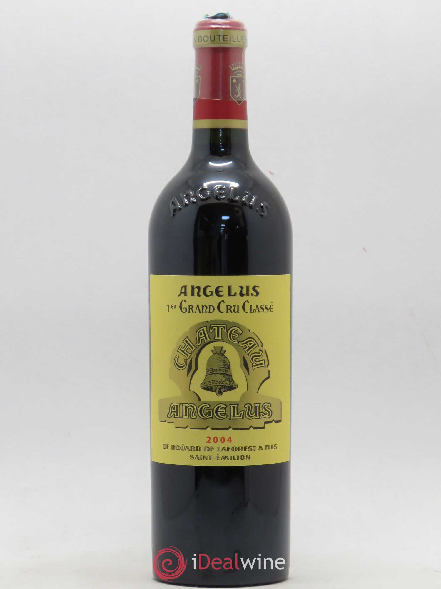 Château Angélus 1er Grand Cru Classé A 2004 - Lot de 1 bouteille - 0
