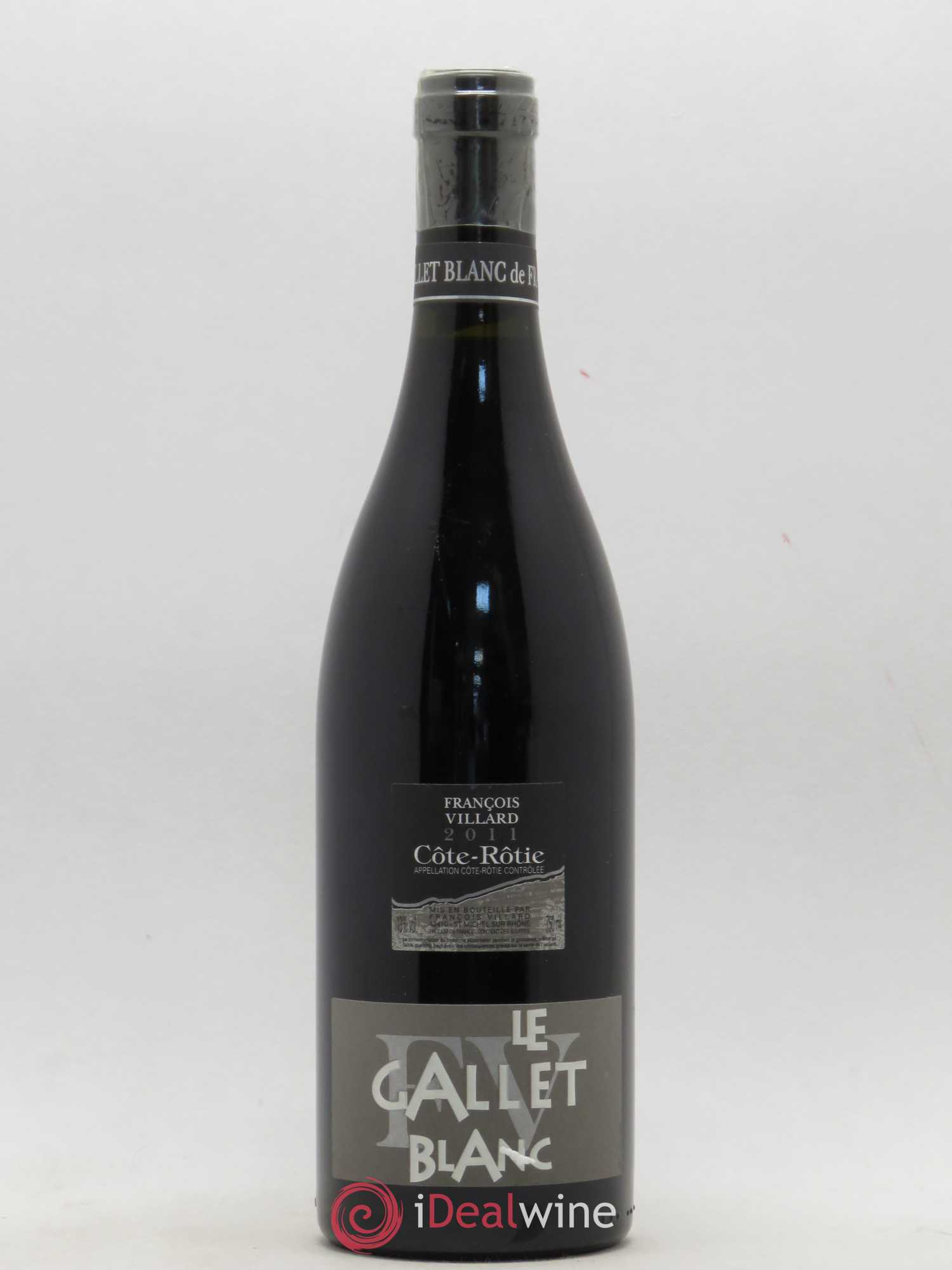 Côte-Rôtie Le Gallet Blanc François Villard 2011 - Lot de 1 bouteille - 0