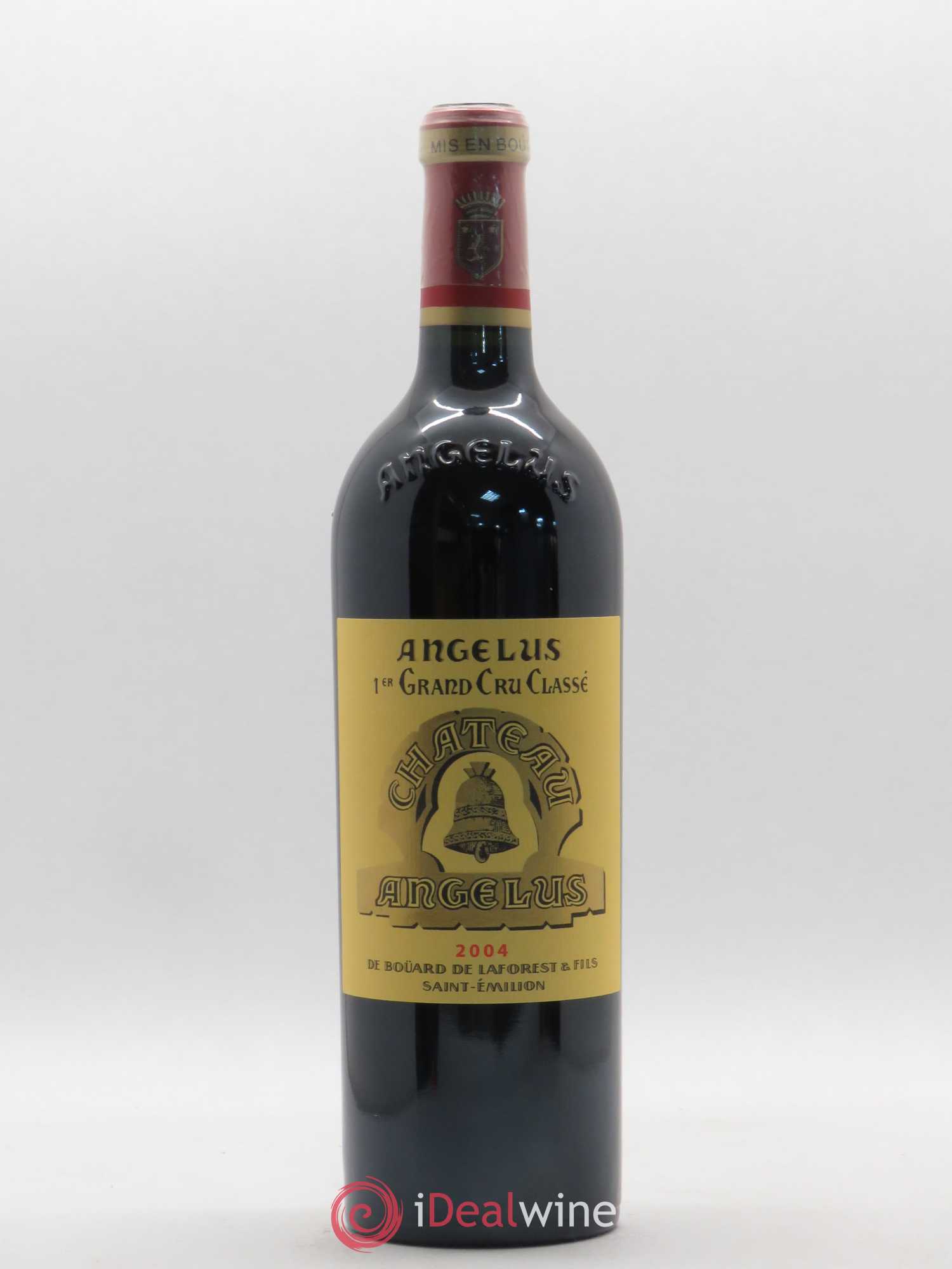 Château Angélus 1er Grand Cru Classé A 2004 - Lot de 1 bouteille - 0