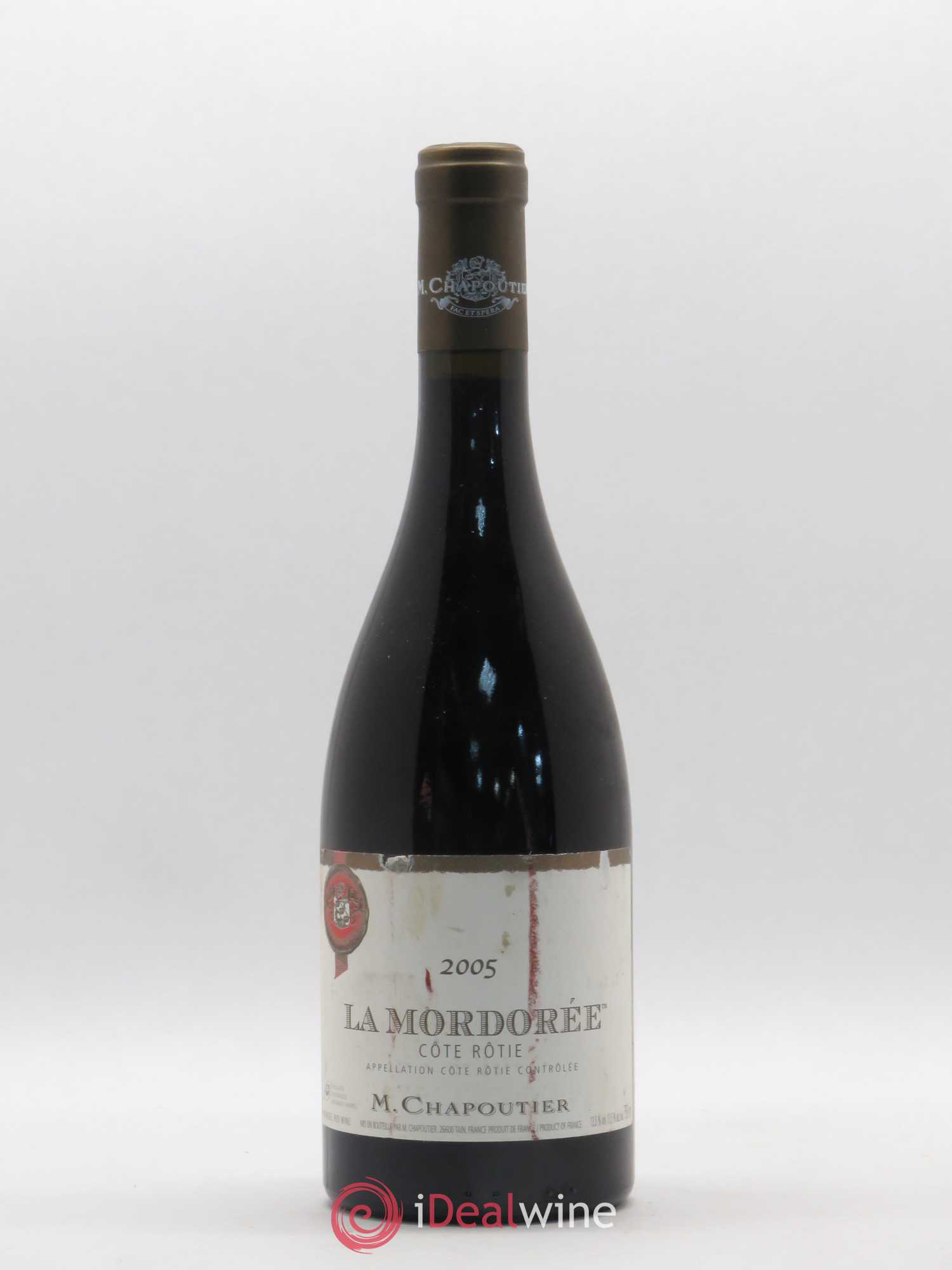 Côte-Rôtie La Mordorée Chapoutier 2005 - Lot de 1 bouteille - 0