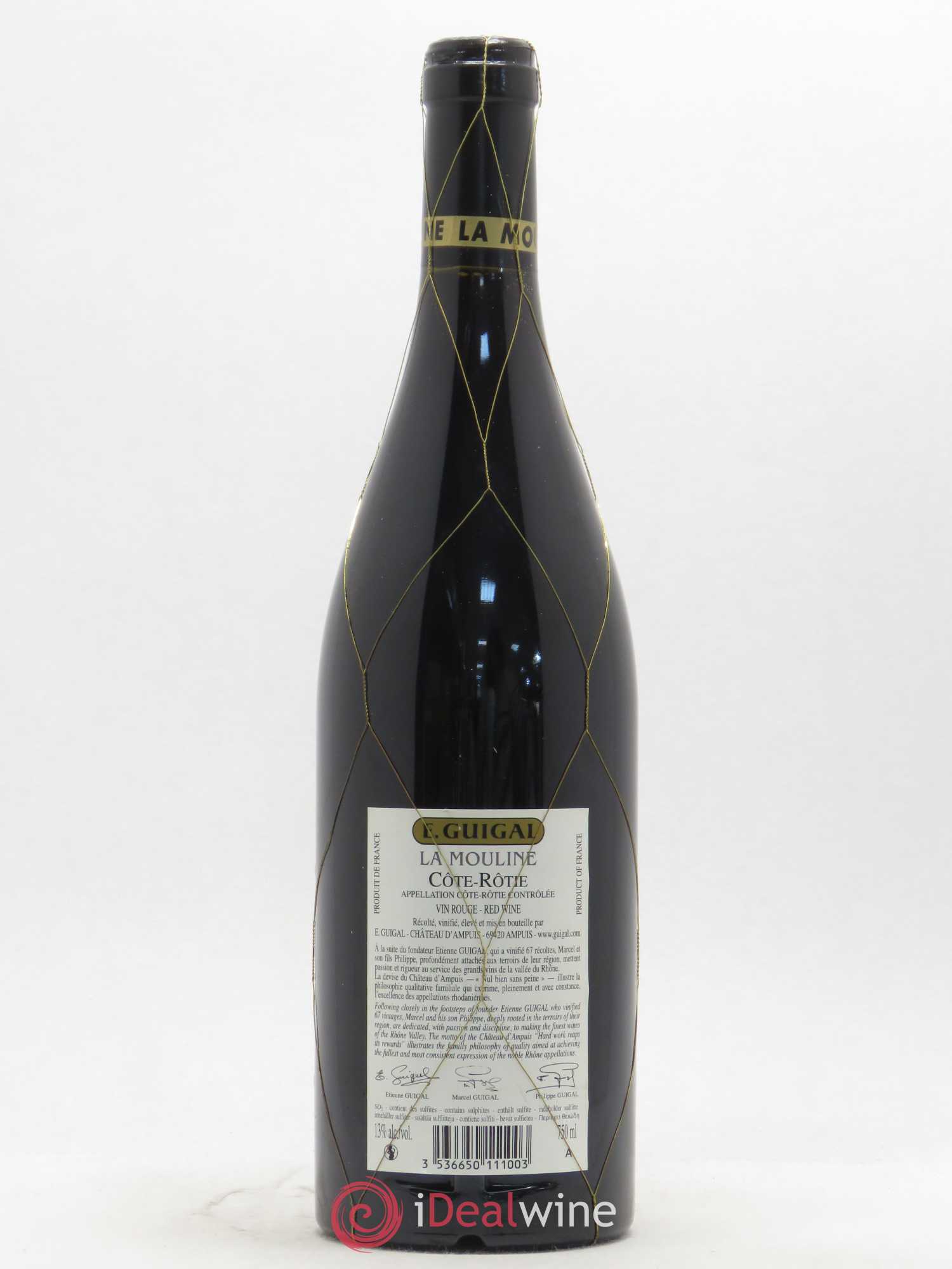 Côte-Rôtie La Mouline Guigal 2011 - Lot de 1 bouteille - 1