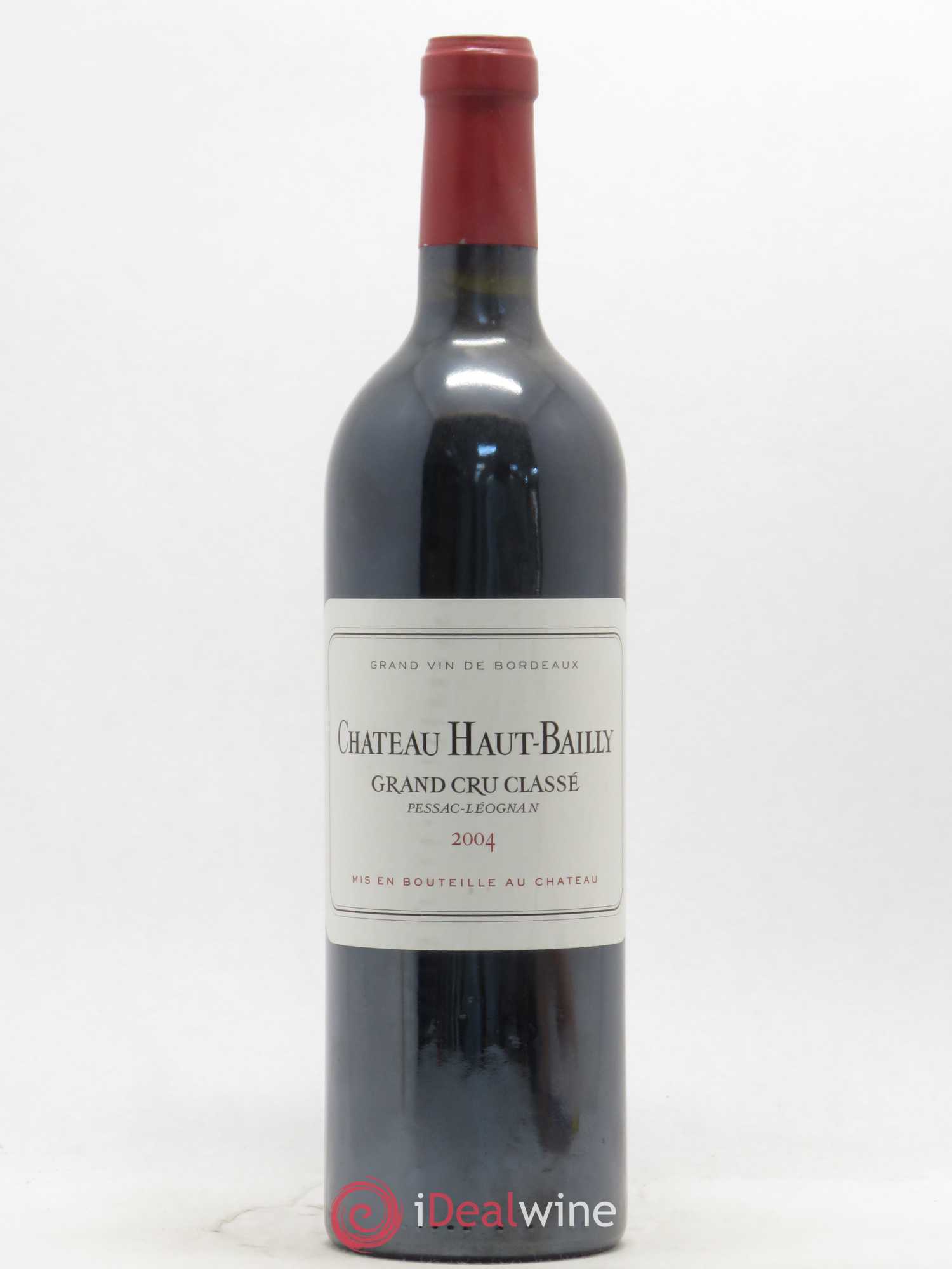 Château Haut-Bailly Cru Classé de Graves 2004 - Lot de 1 bouteille - 0