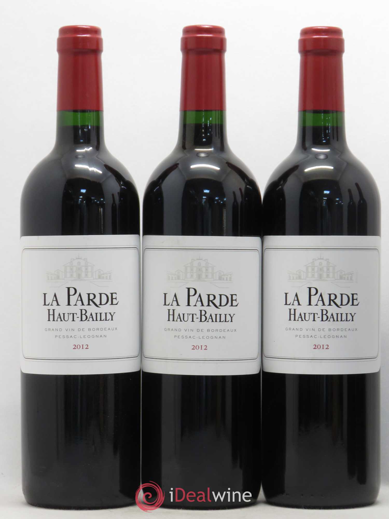 Haut Bailly II (Anciennement La Parde de Haut-Bailly) Second Vin 2012 - Lot de 5 bouteilles - 1