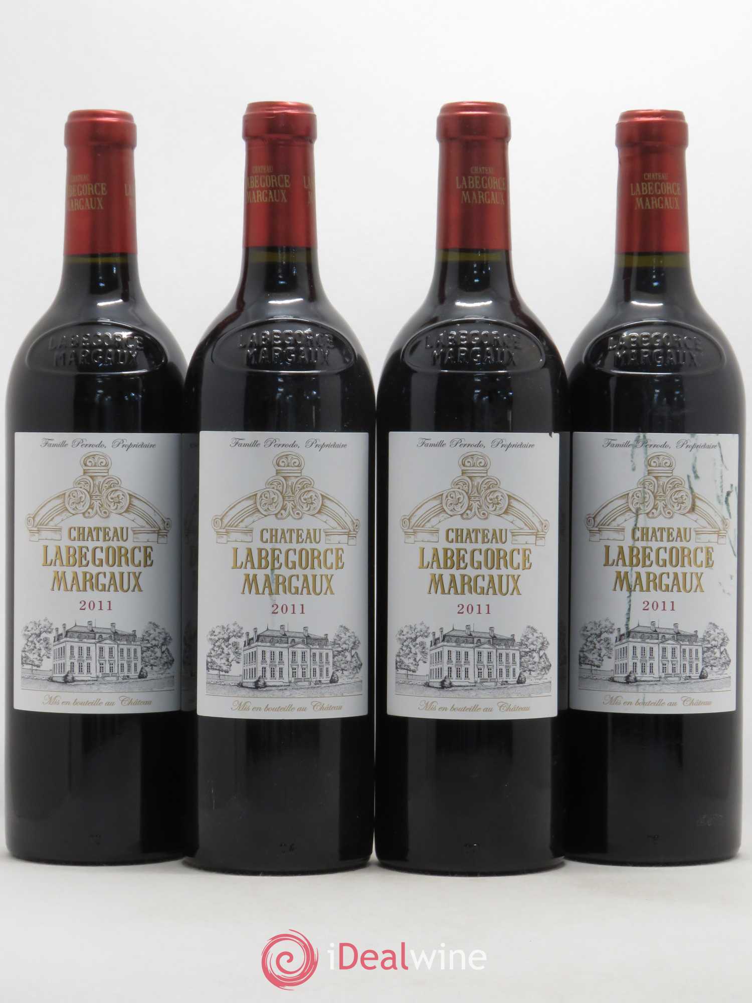Château Labegorce Cru Bourgeois 2011 - Lot de 4 bouteilles - 0