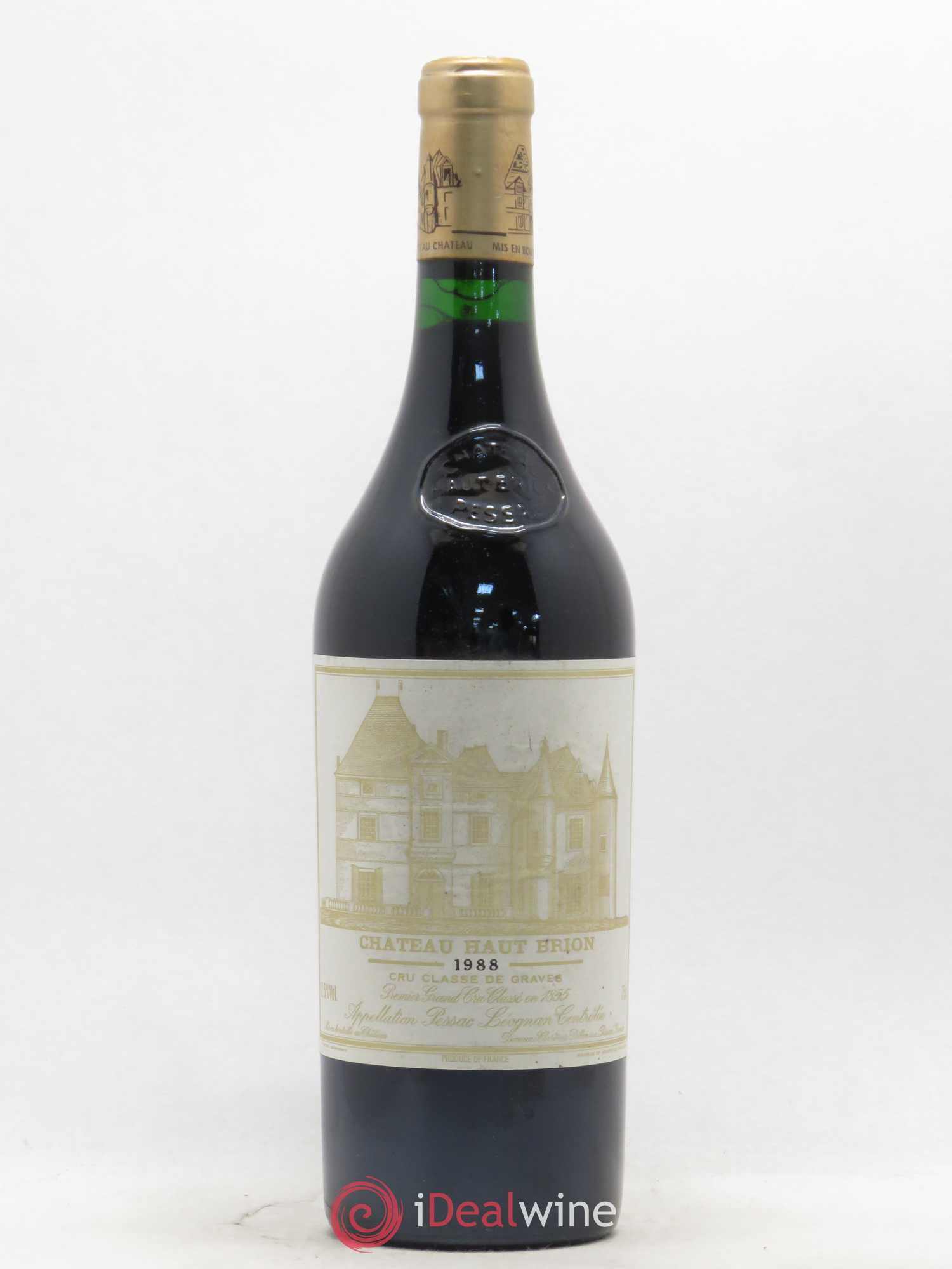 Château Haut Brion 1er Grand Cru Classé 1988 - Lot de 1 bouteille - 0