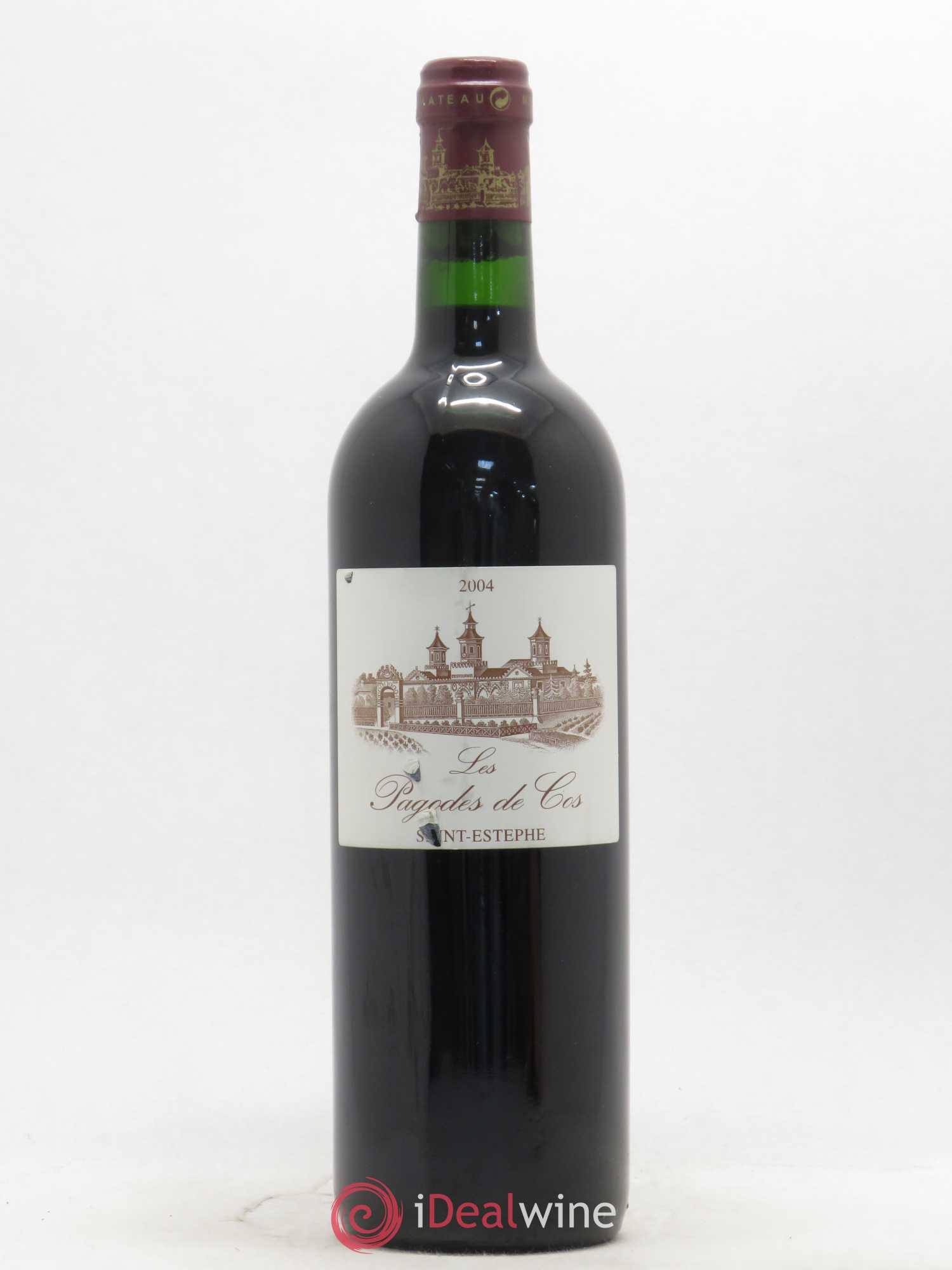 Les Pagodes de Cos Second Vin 2004 - Posten von 1 Flasche - 0