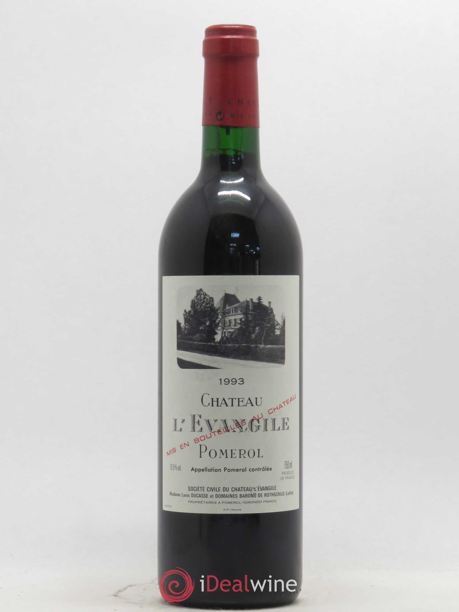 Château l' Évangile 1993 - Lot de 1 bouteille - 0