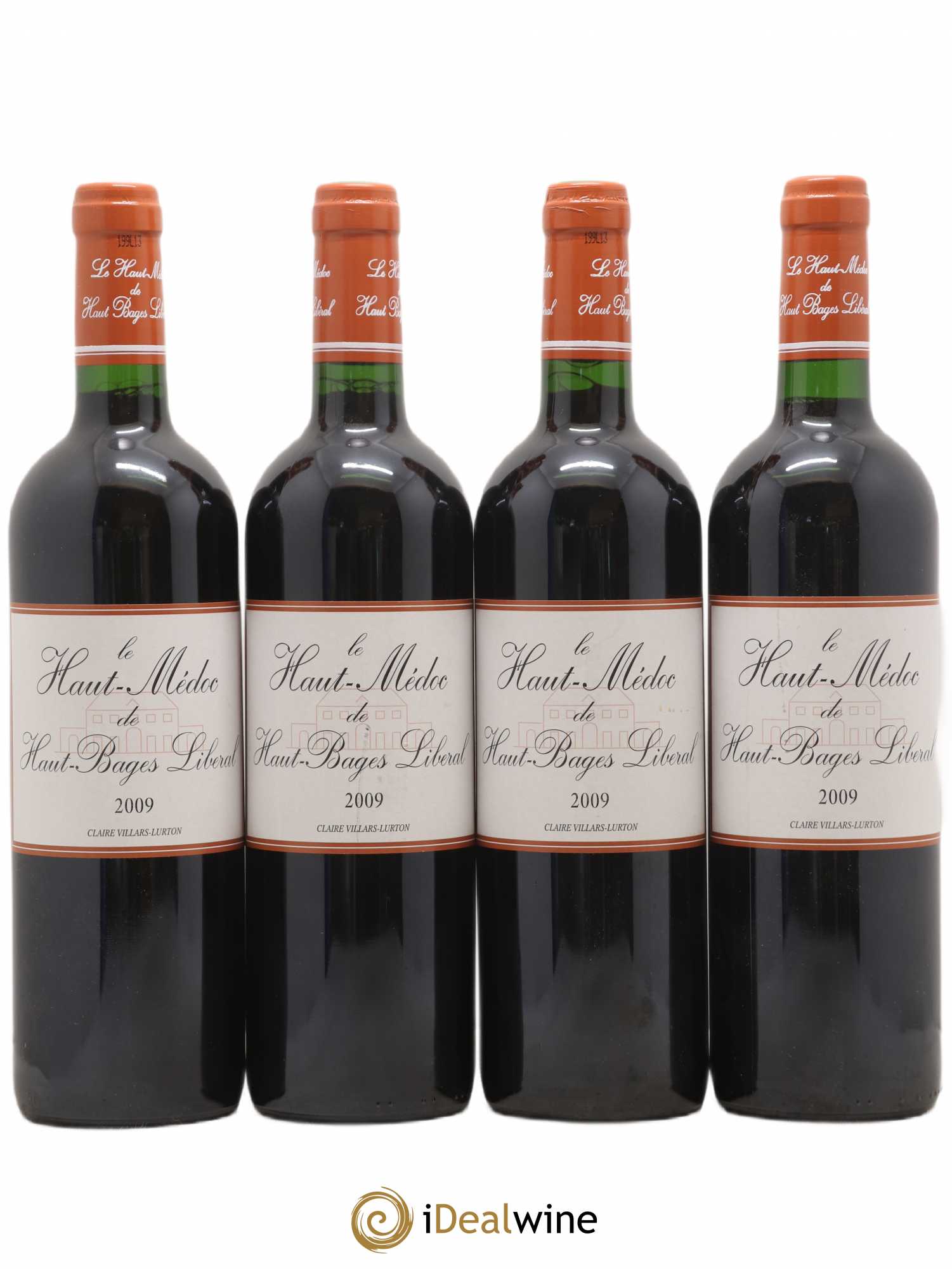 Haut Médoc Le Haut Médoc de Haut Bages Libéral (sans prix de réserve) 2009 - Posten von 4 Flaschen - 0