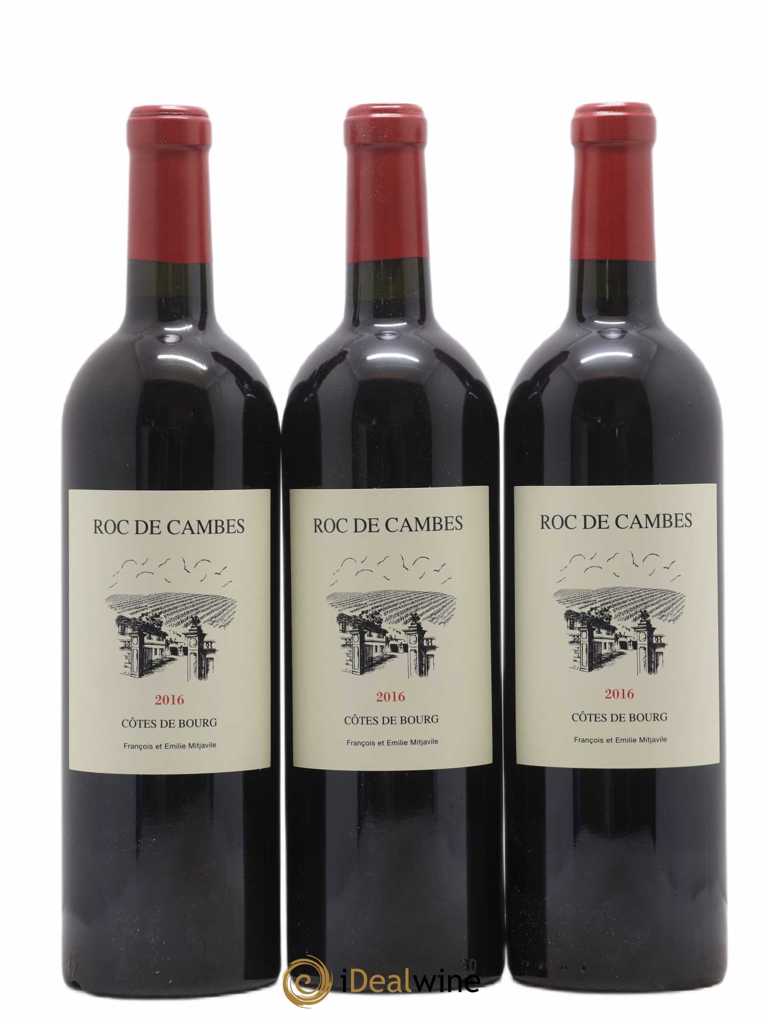 Roc de Cambes 2016 - Posten von 6 Flaschen - 2