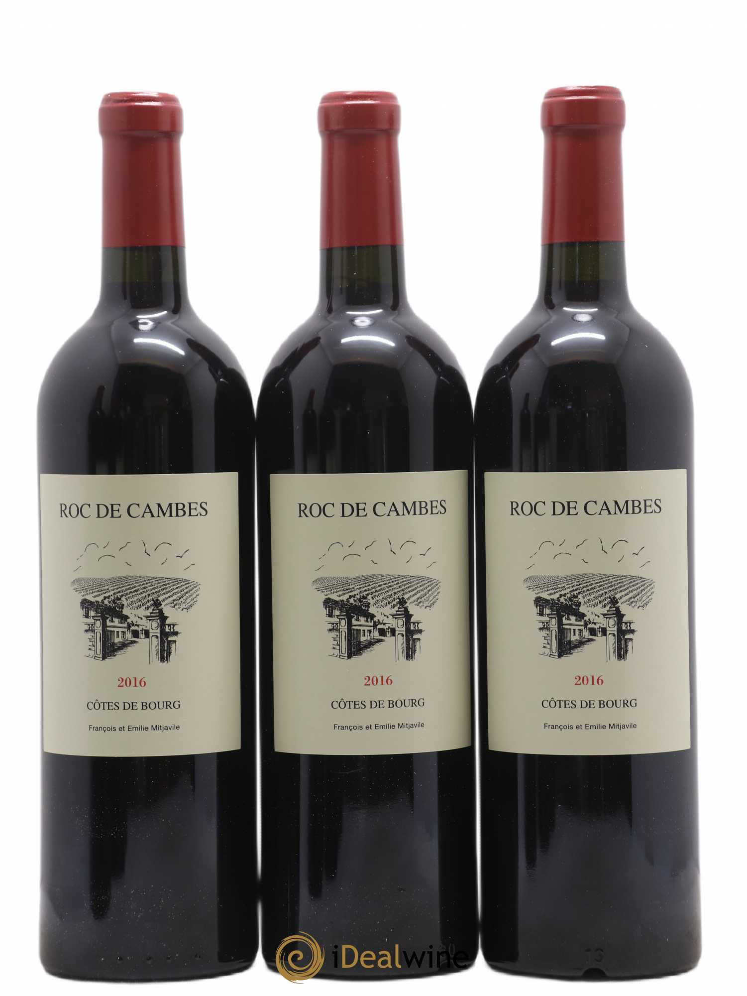 Roc de Cambes 2016 - Posten von 6 Flaschen - 1