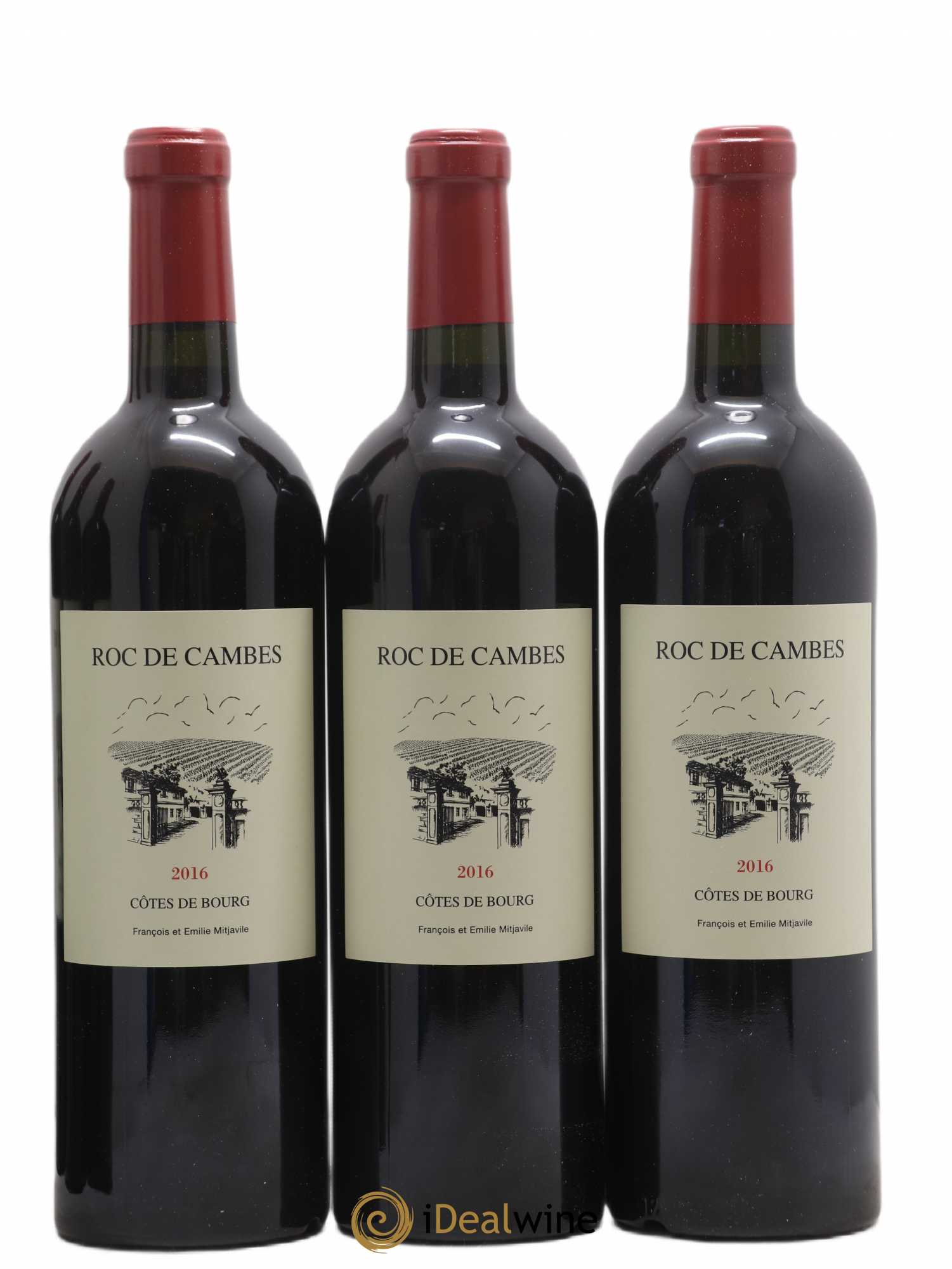 Roc de Cambes 2016 - Posten von 6 Flaschen - 2