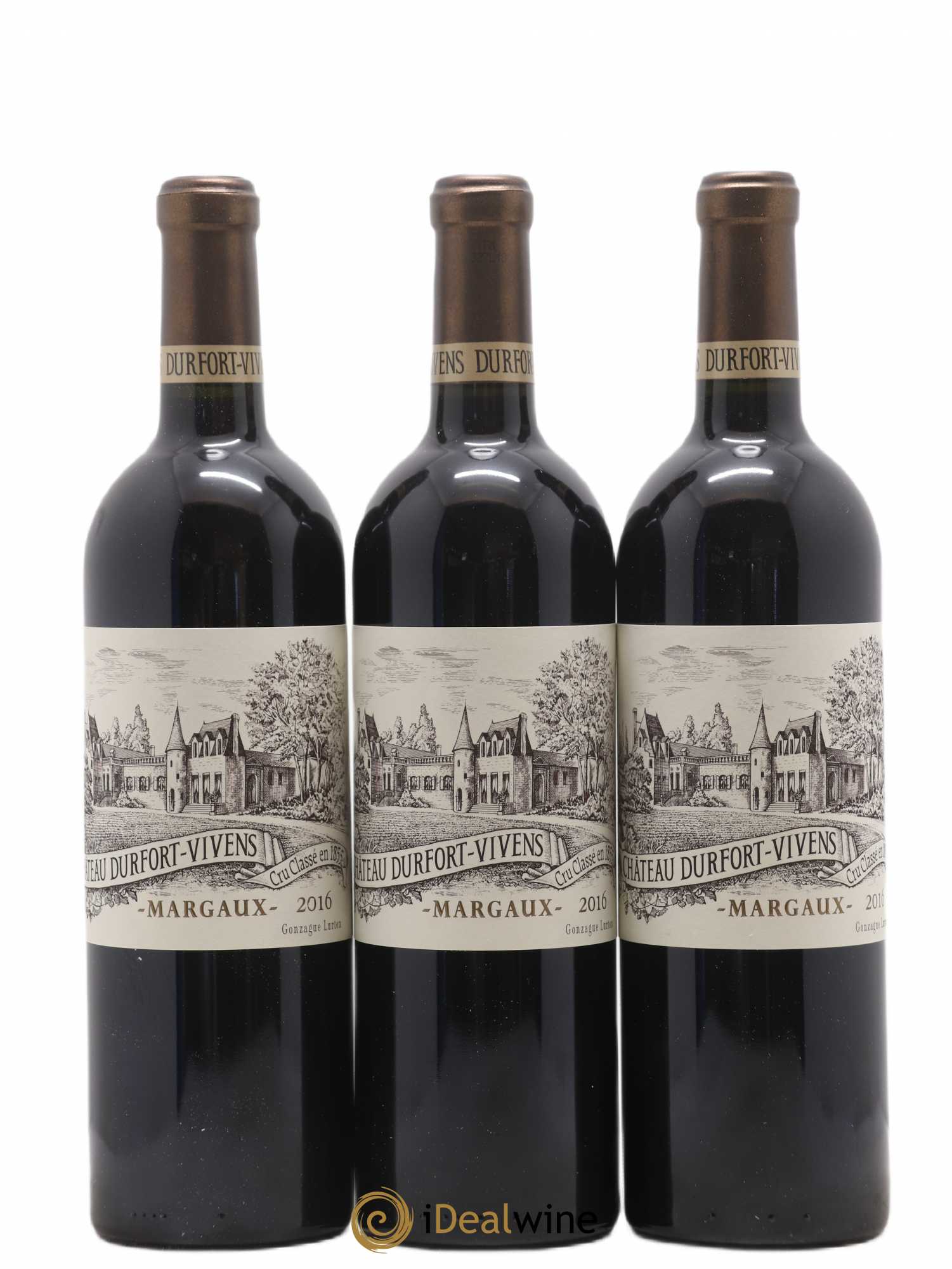 Château Durfort Vivens 2ème Grand Cru Classé 2016 - Lot de 12 bouteilles - 1