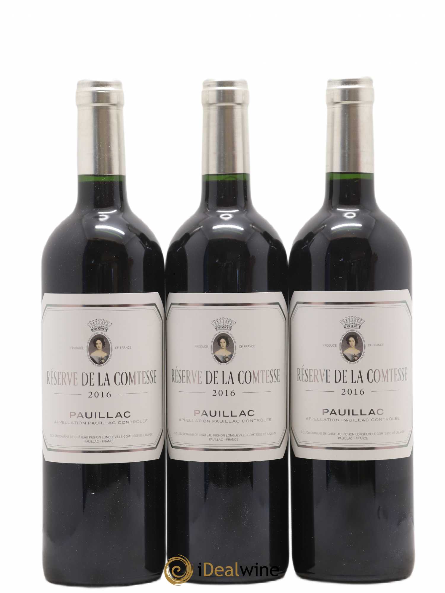 Réserve de la Comtesse Second Vin 2016 - Lot de 3 bouteilles - 0