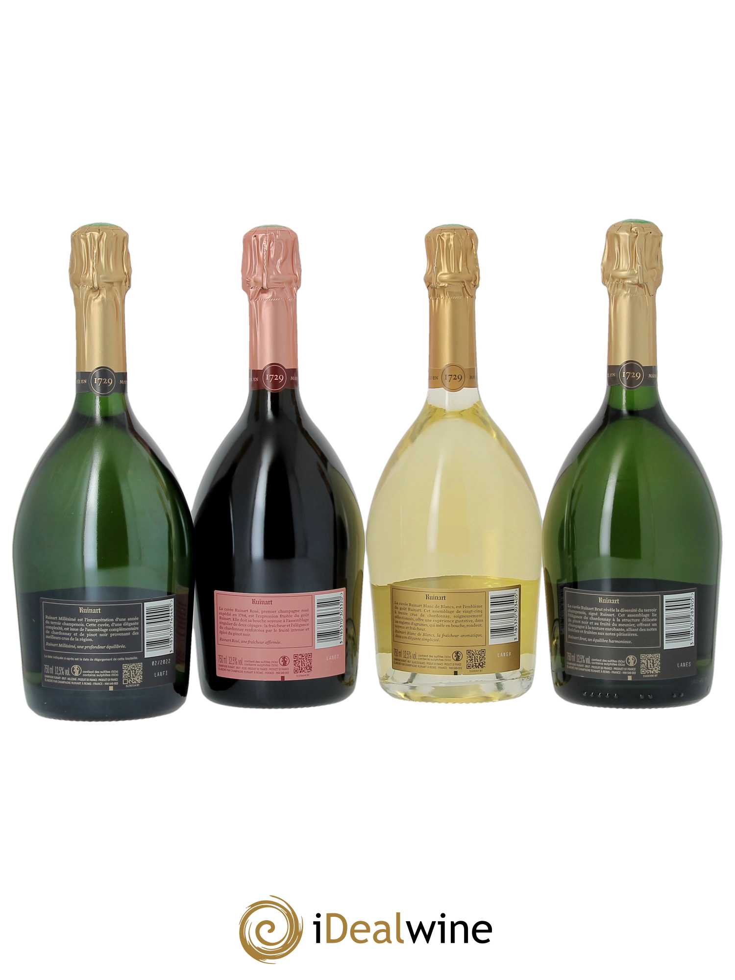 Caisse découverte Ruinart - Lot de 1 bouteille - 1