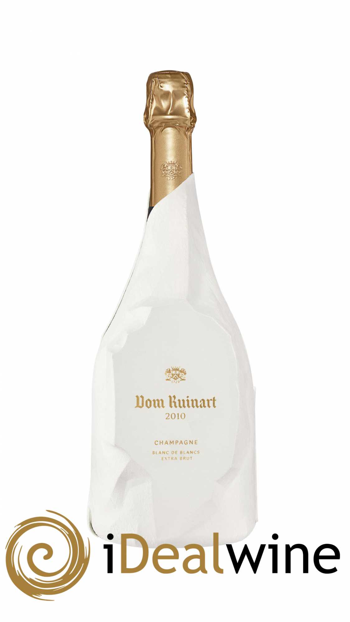 Dom Ruinart Brut (seconde peau) Ruinart 2010 - Lot of 1 bottle - 1