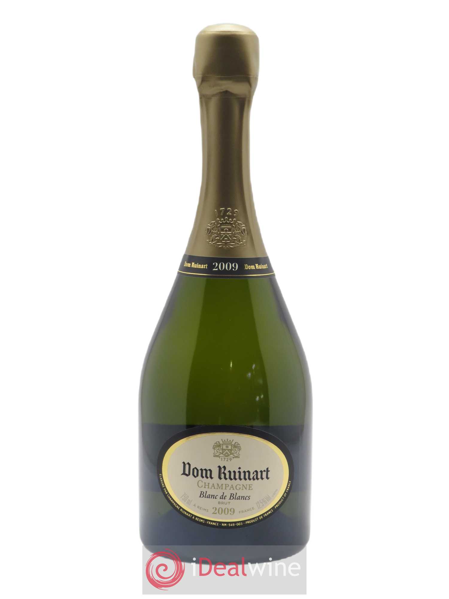 Dom Ruinart Brut Ruinart 2009 - Lot de 1 bouteille - 1