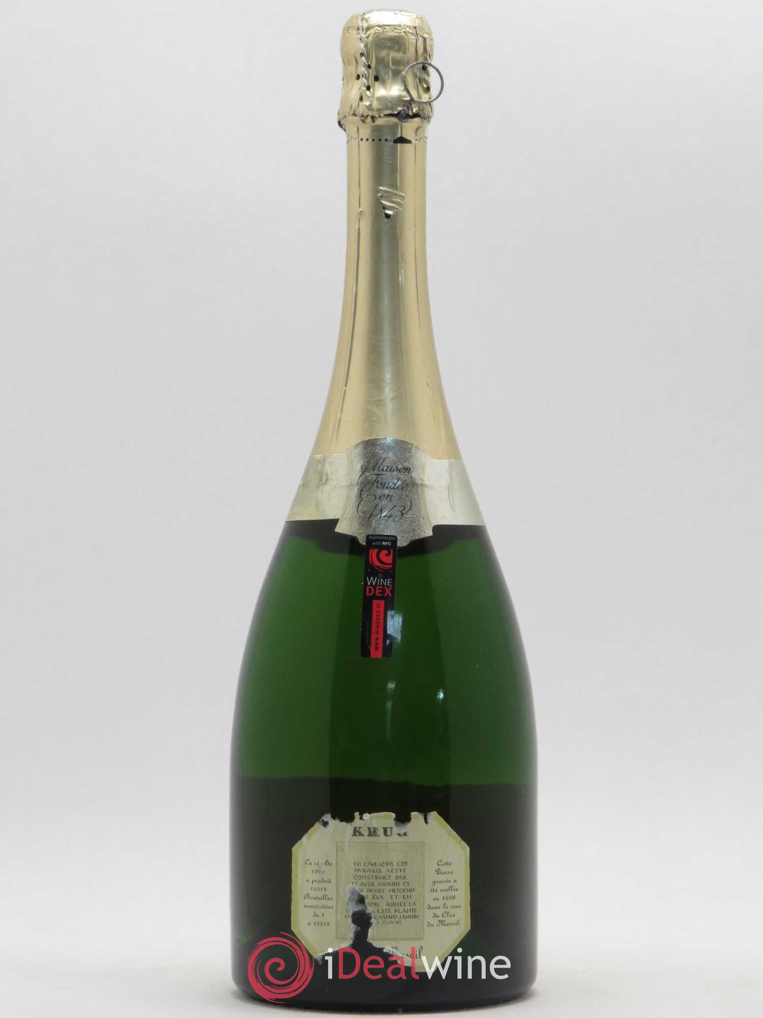 Clos du Mesnil Krug 1979 - Lot de 1 bouteille - 1