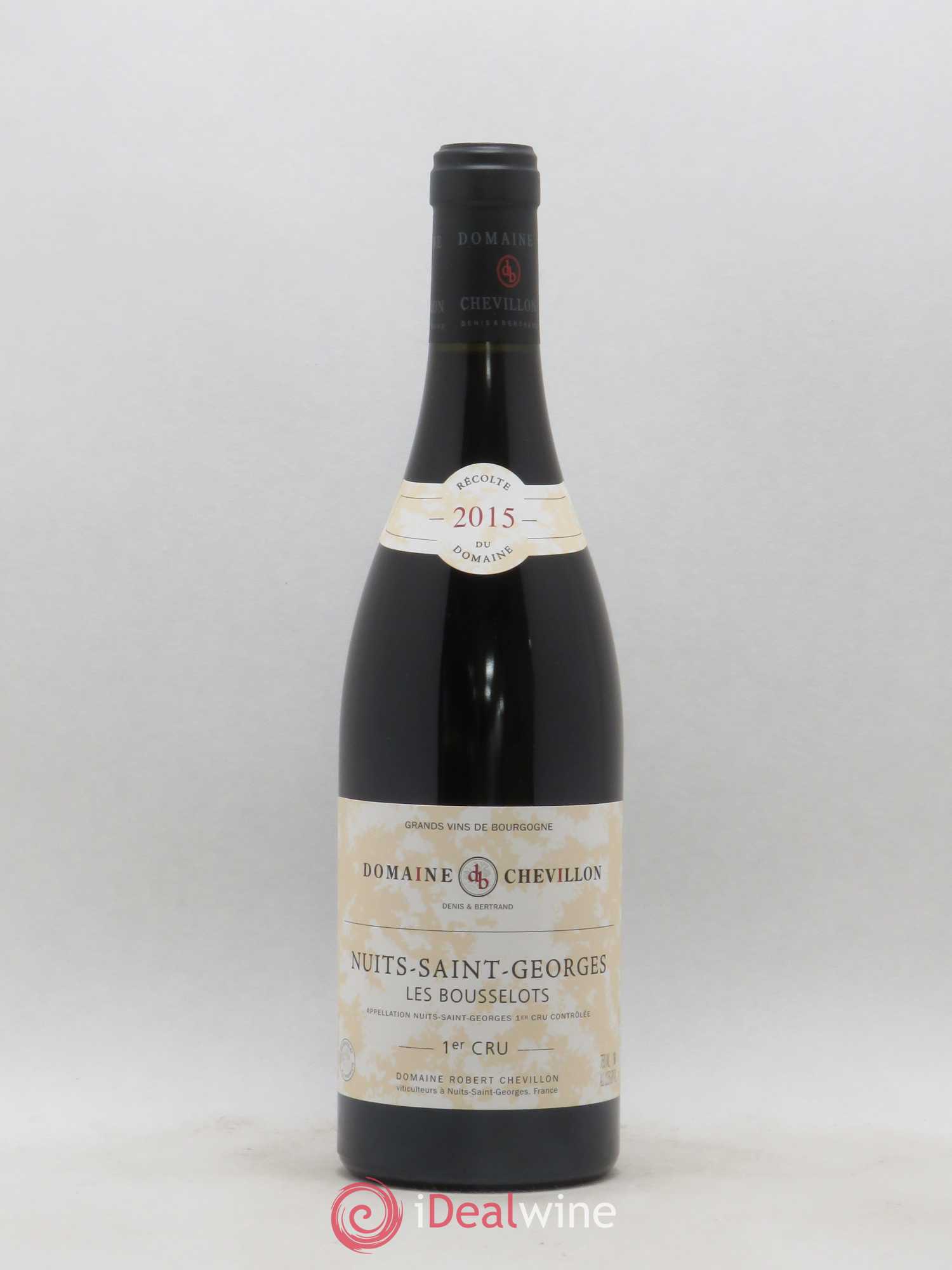 Nuits-Saint-Georges 1er Cru Les Bousselots Robert Chevillon 2015 - Lot de 1 bouteille - 0