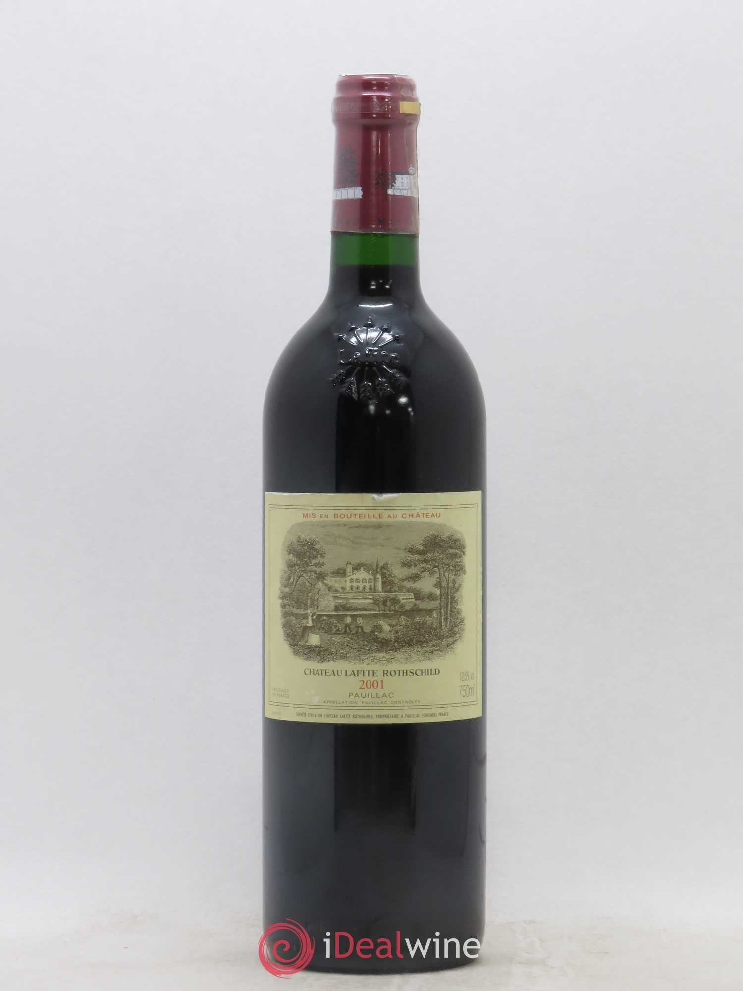 Château Lafite Rothschild 1er Grand Cru Classé 2001 - Lot de 1 bouteille - 0