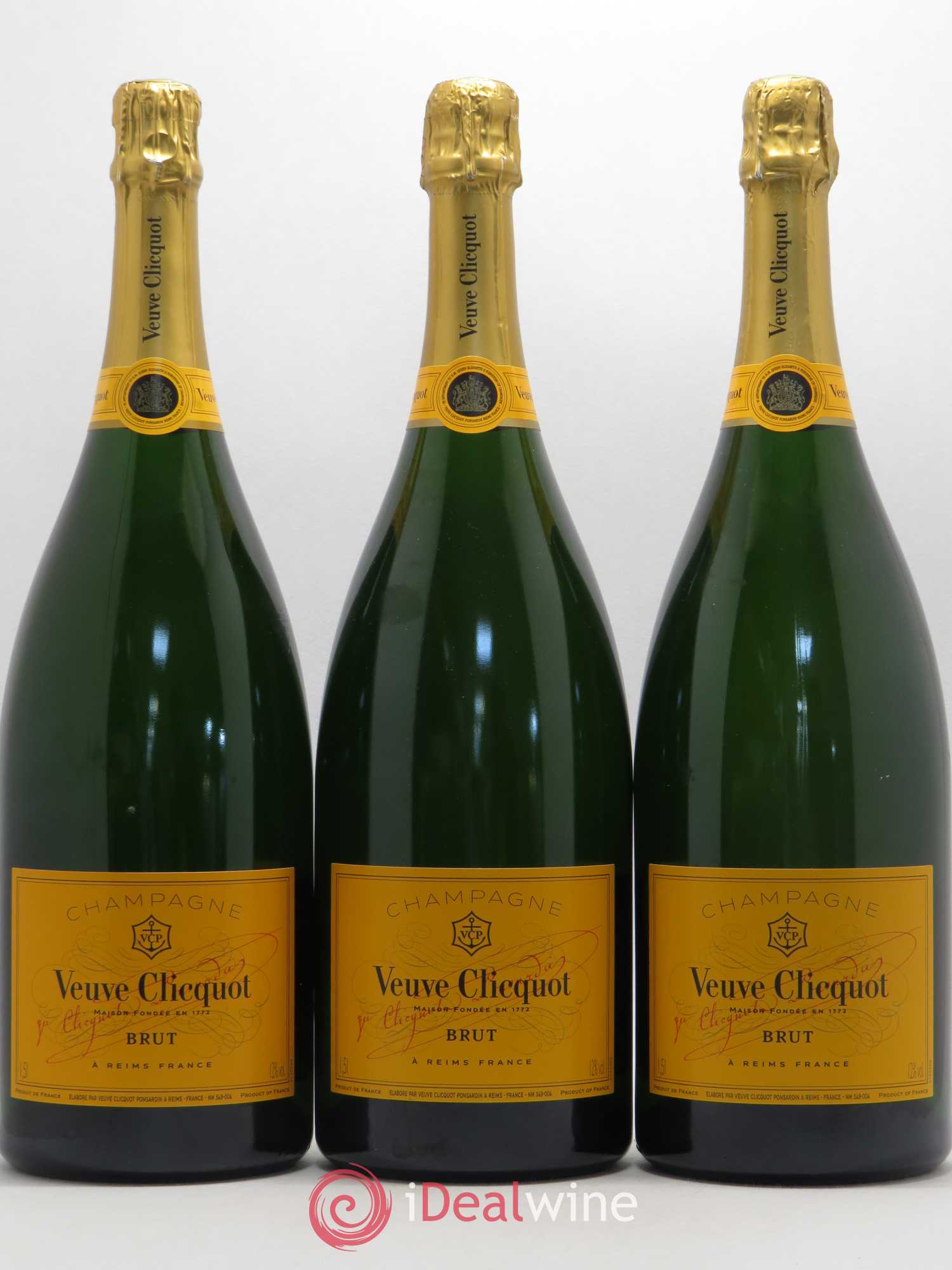 Champagne Veuve Clicquot - Posten von 3 Magnum - 0