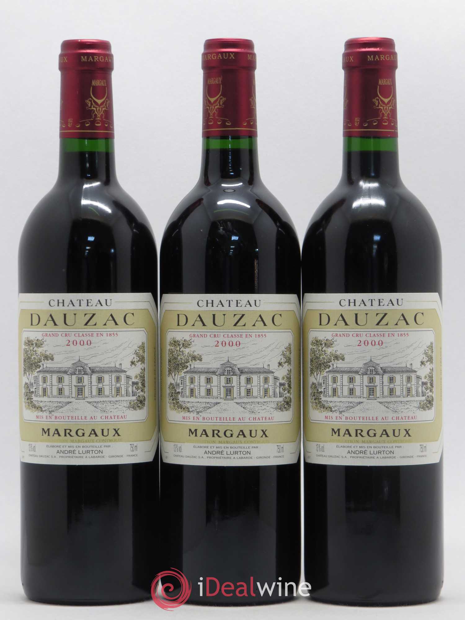Château Dauzac 5ème Grand Cru Classé 2000 - Lot de 6 bouteilles - 2
